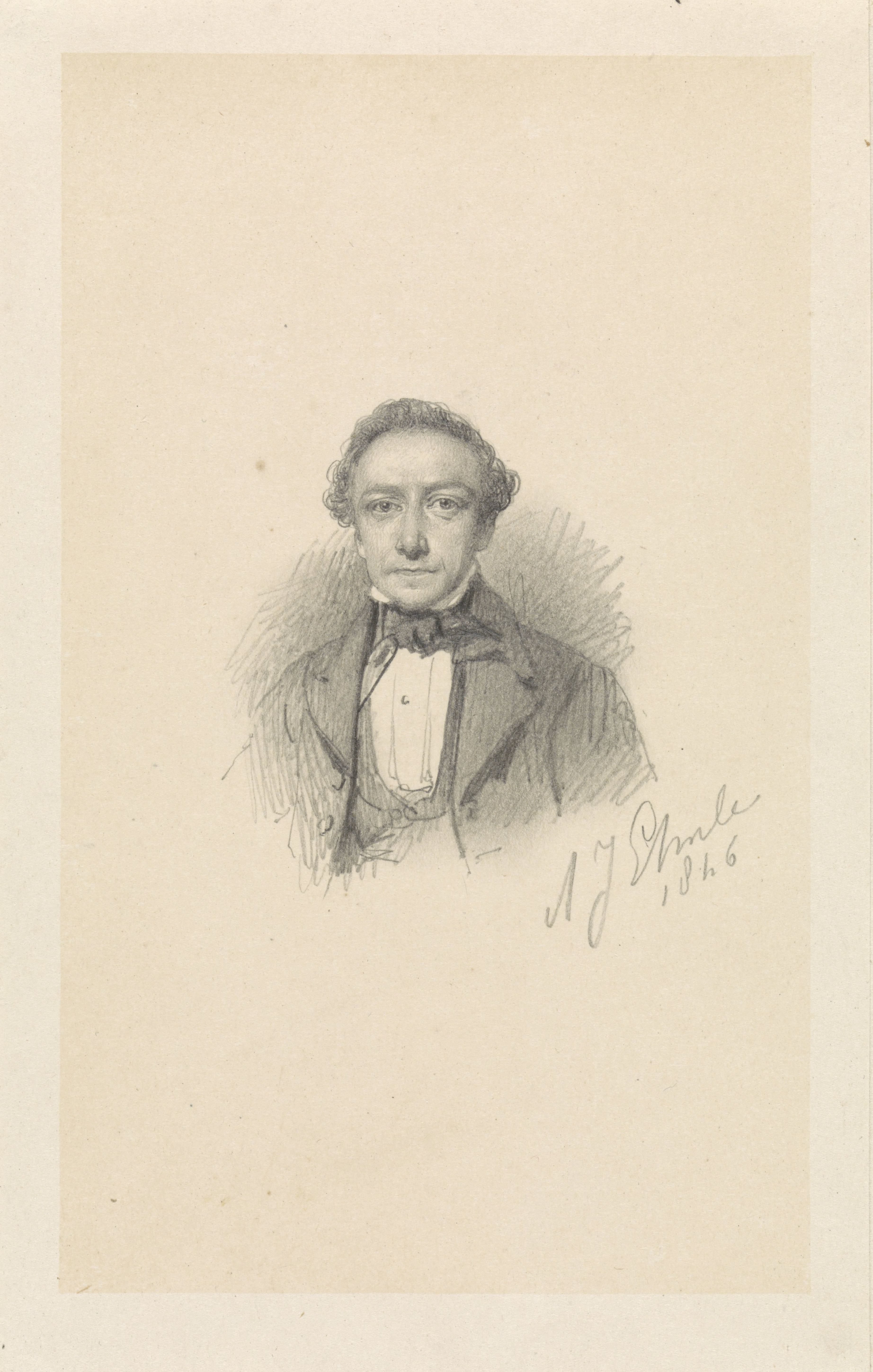 Portret van Frans Breuhaus de Groot