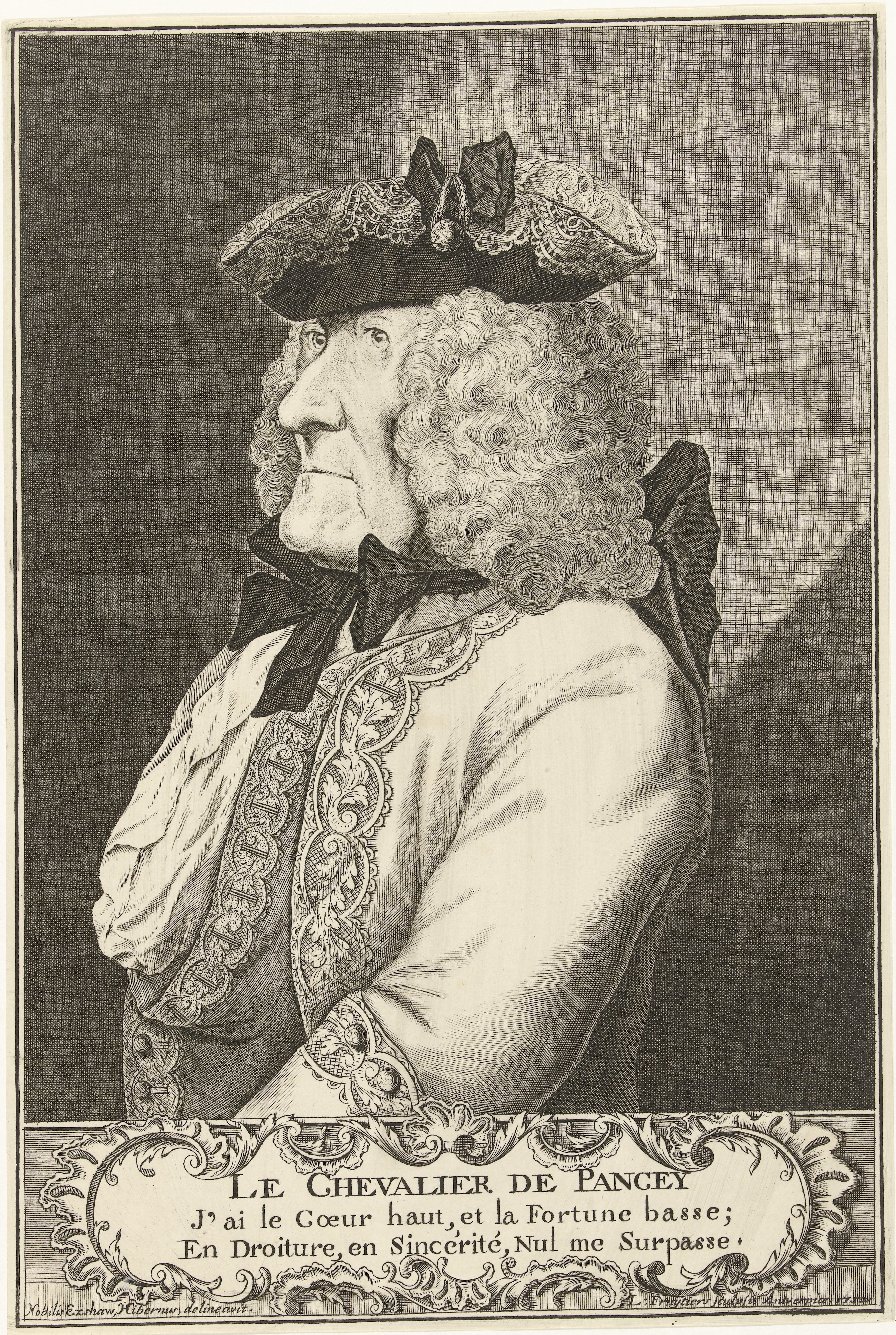Portret van de ridder van Pancey