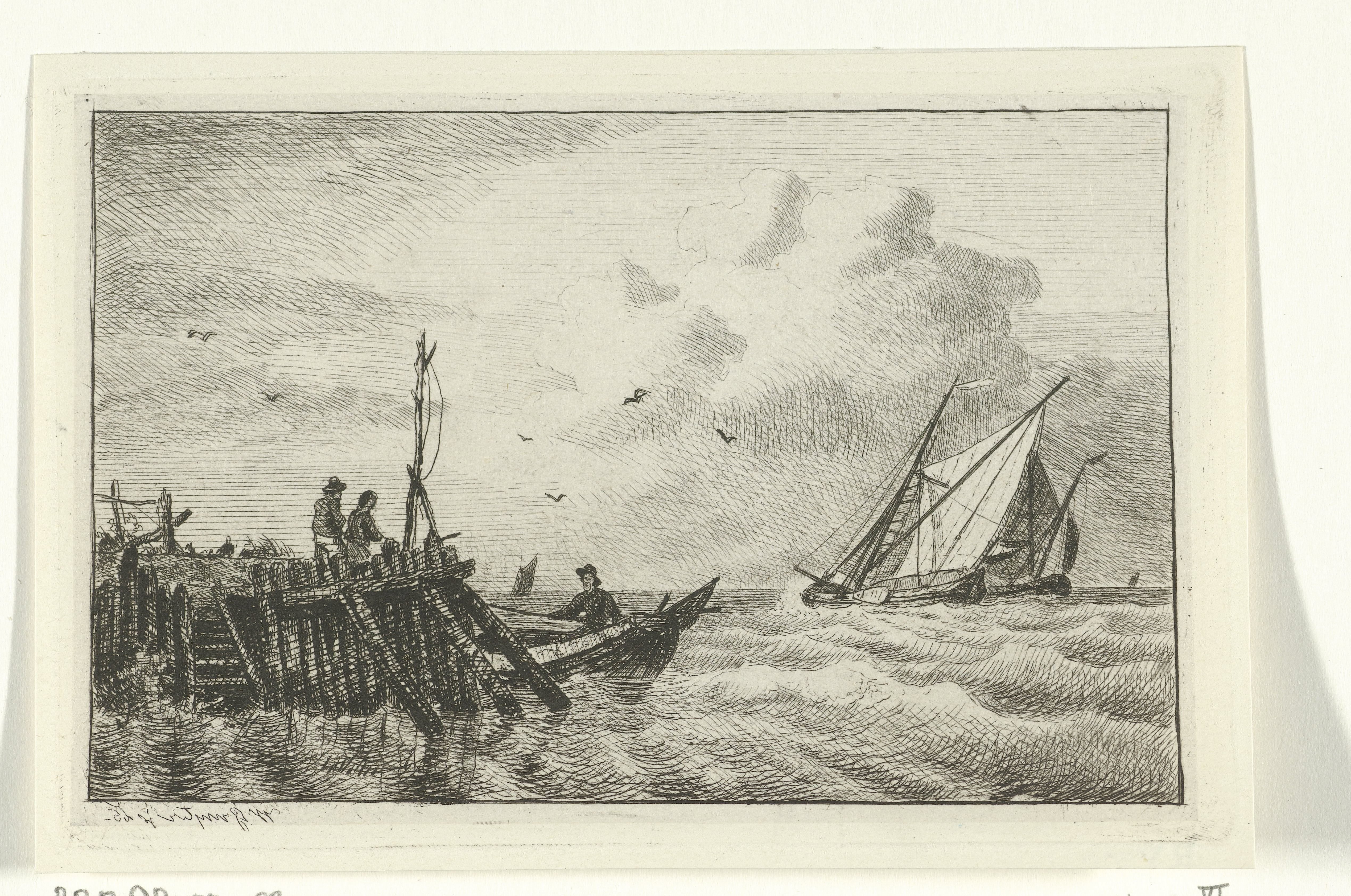 Pier aan water