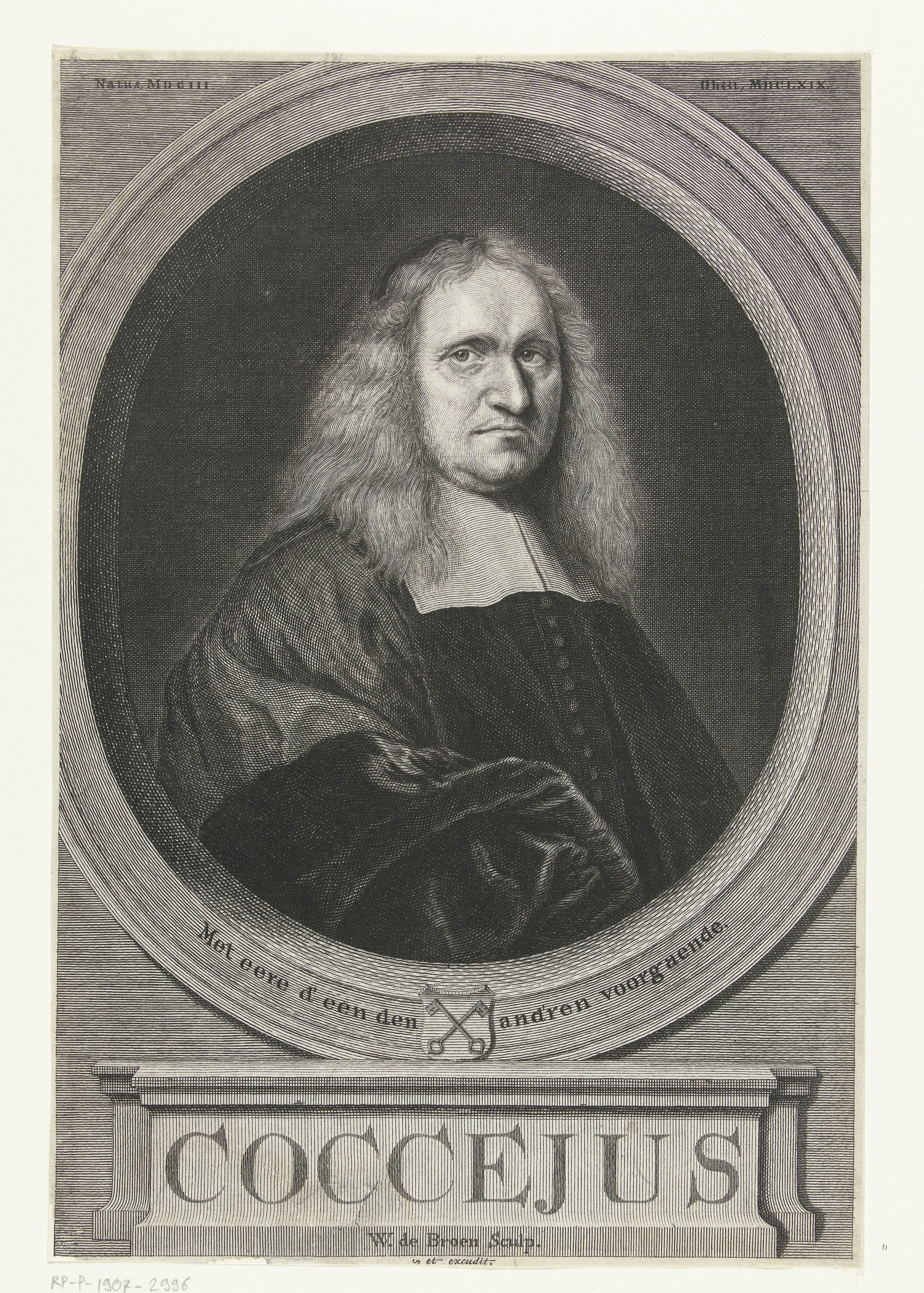 Portret van Johannes Cocceius