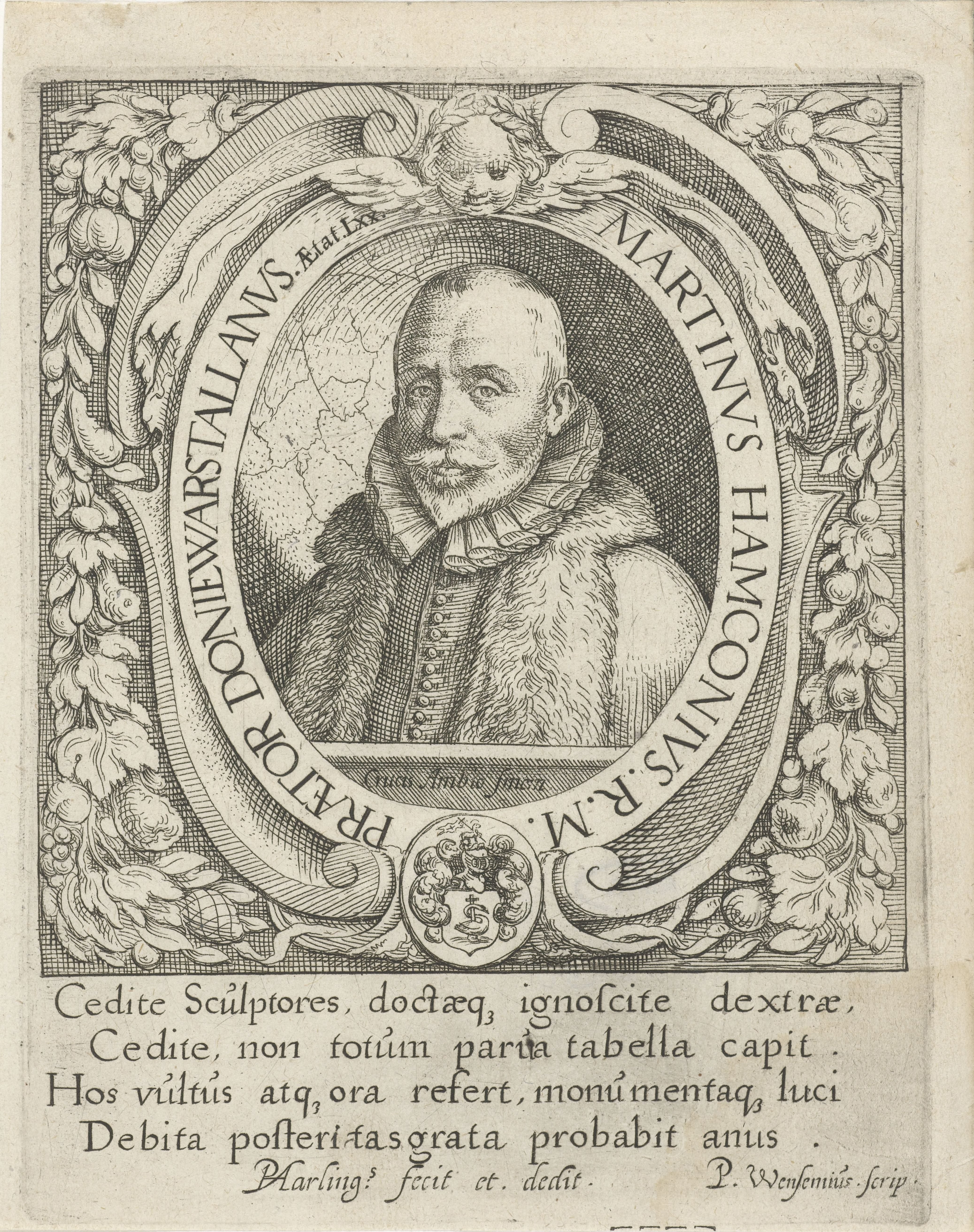 Portret van Maarten Hamkema