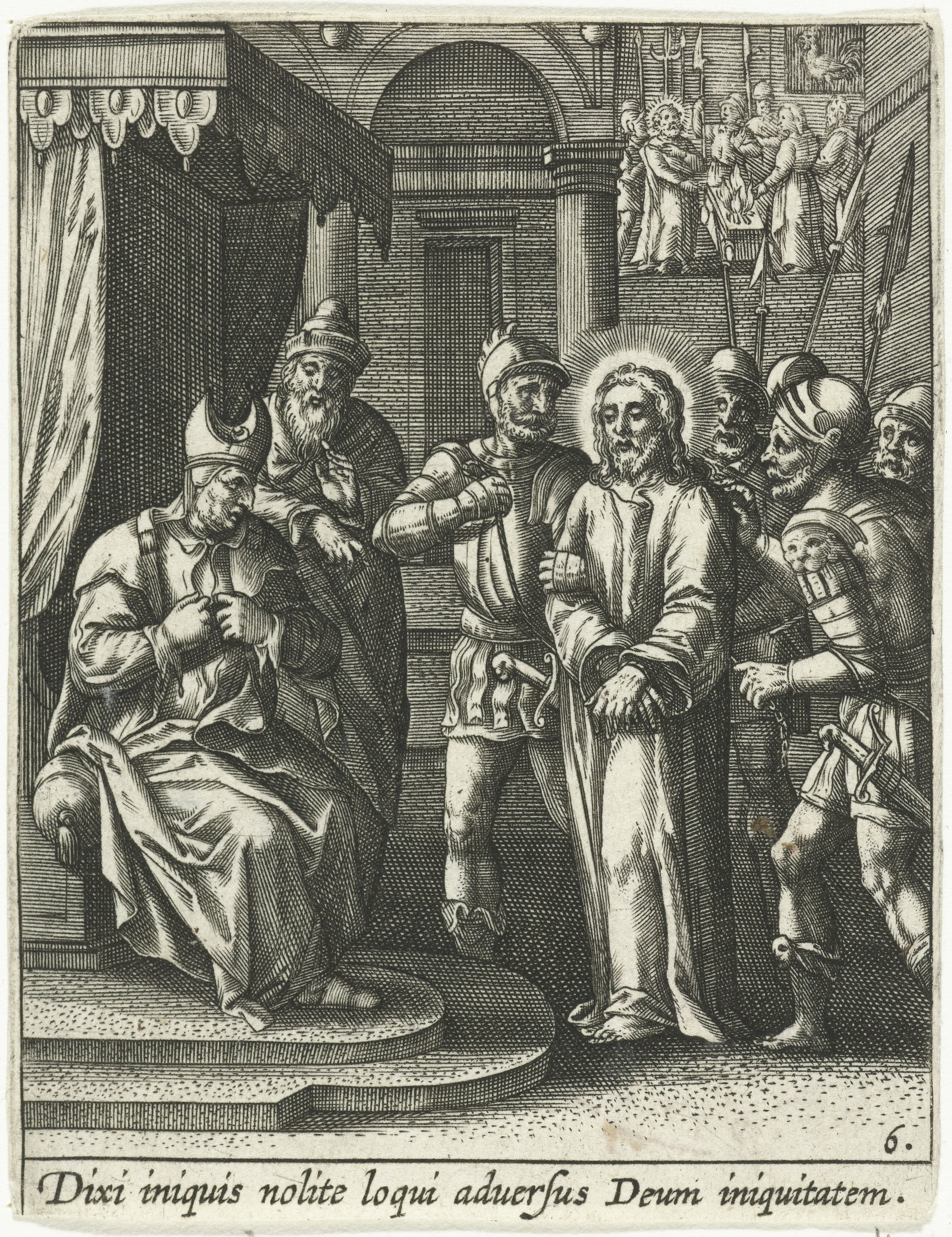 Christus voor Kajafas