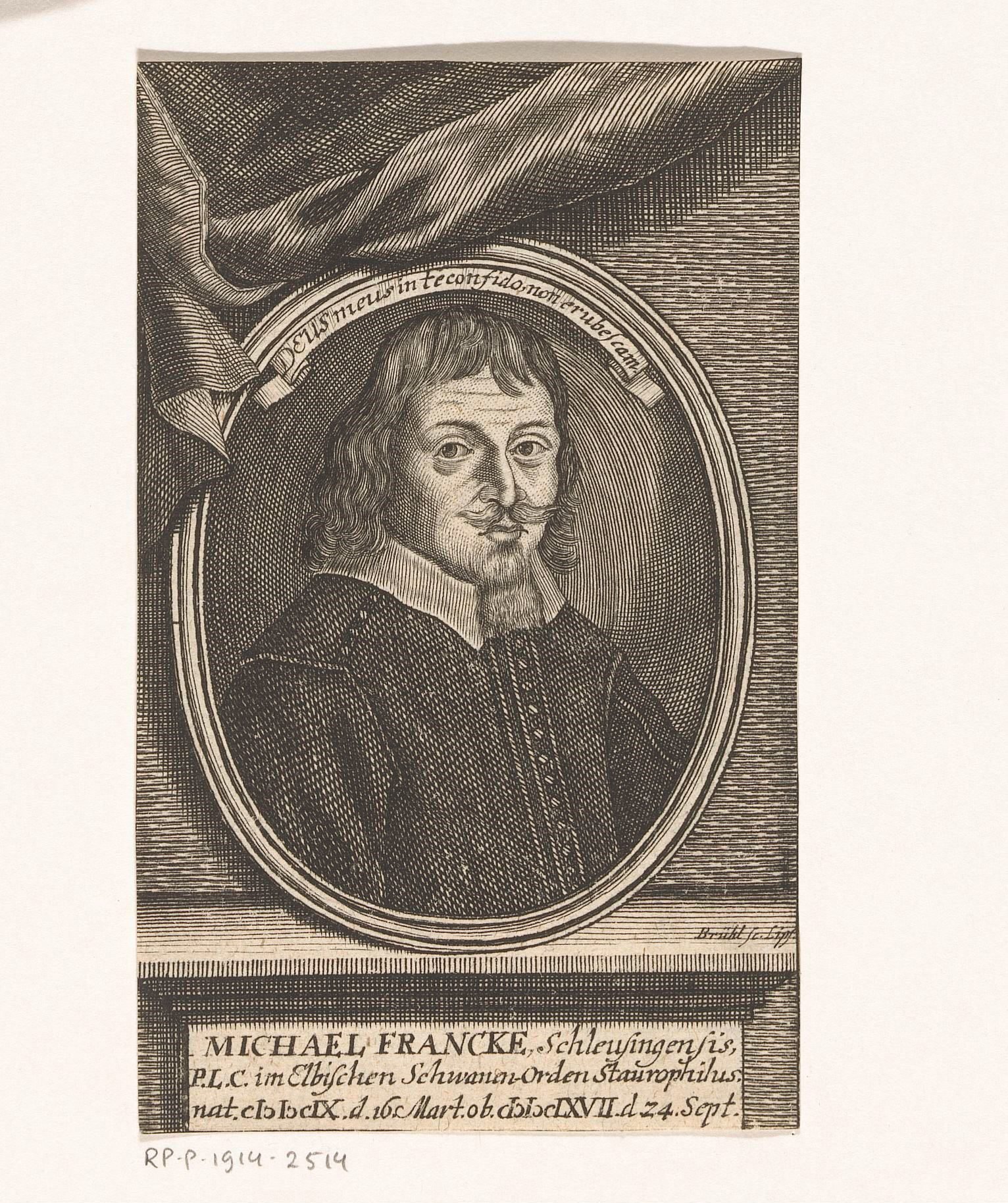 Portret van Michael Franck
