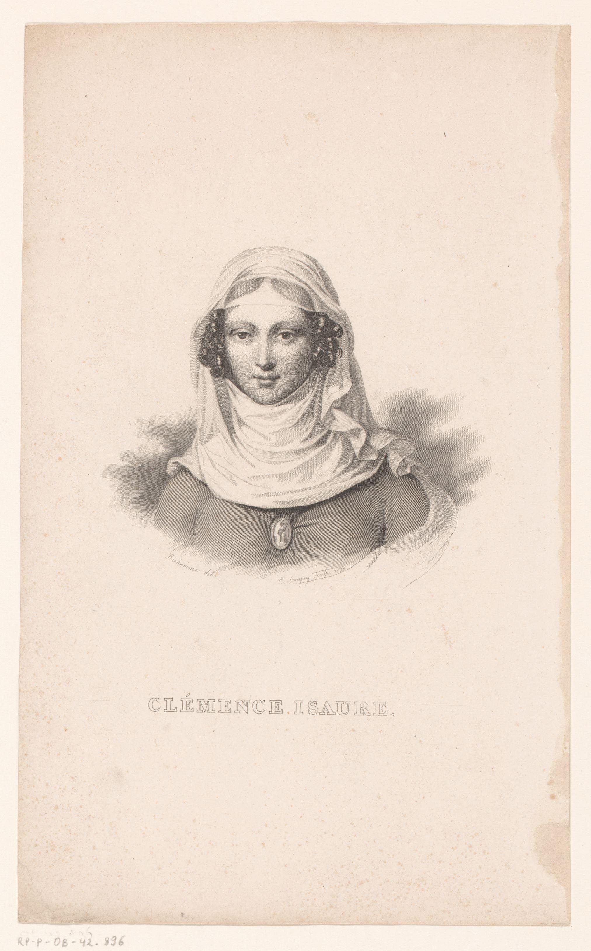 Portret van Clémence Isaure