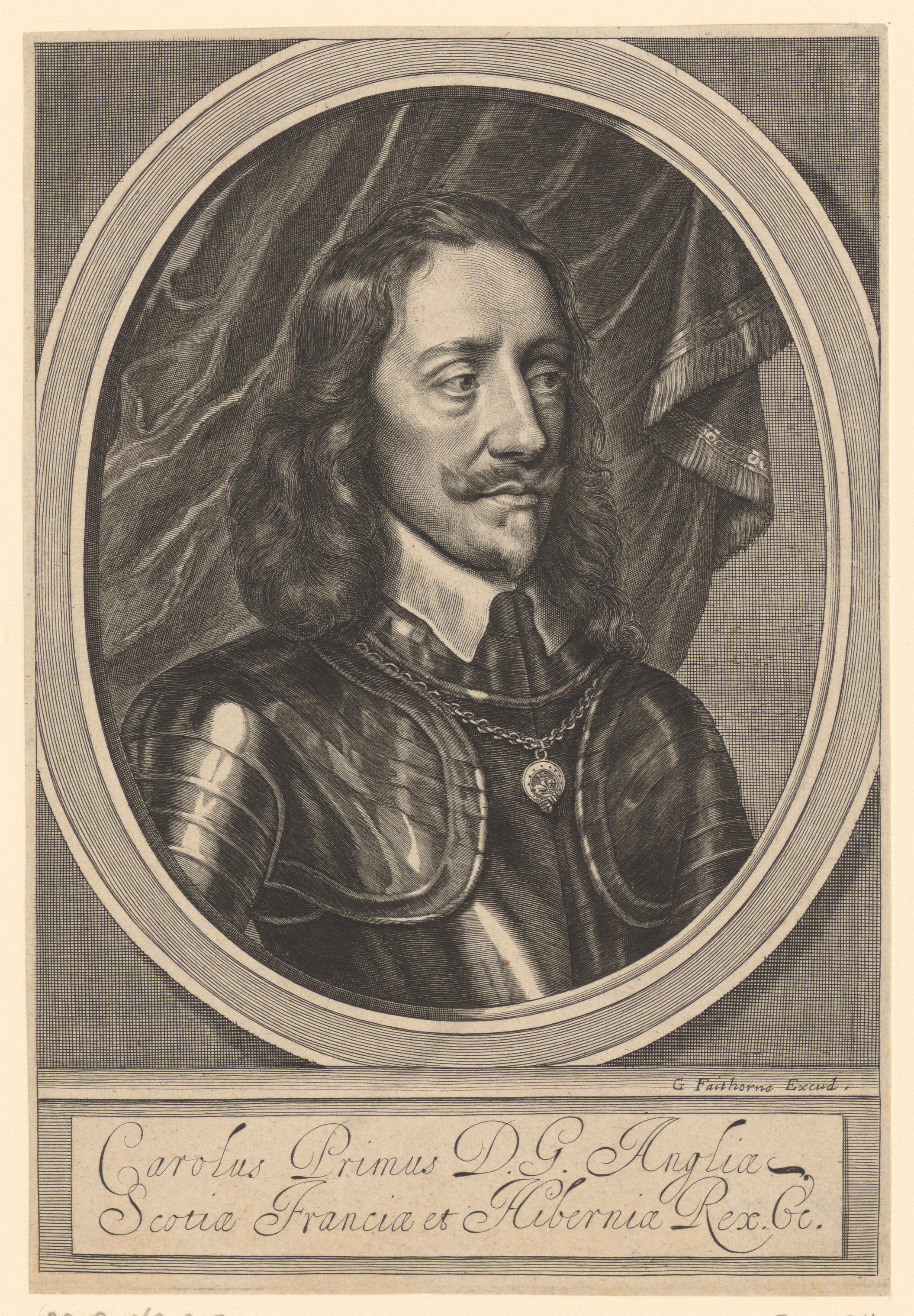 Portret van Karel I van Engeland