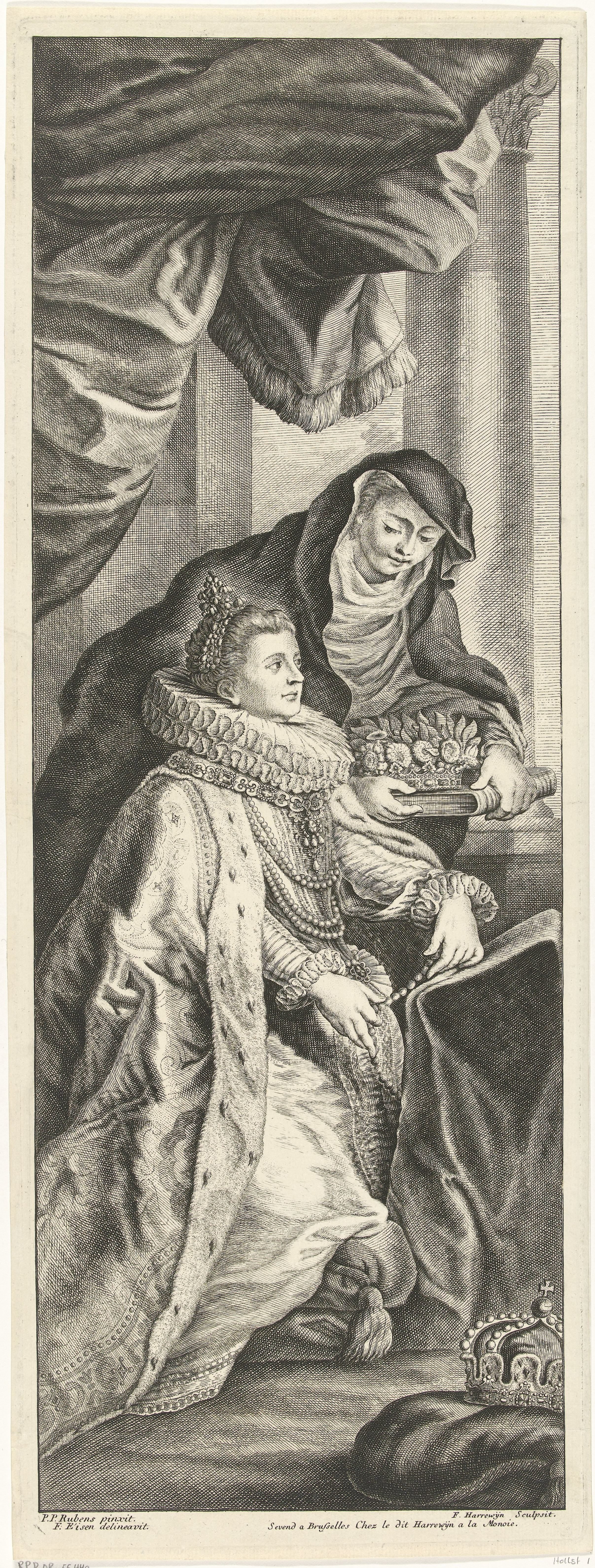 Portret van Isabella Clara Eugenia, infante van Spanje