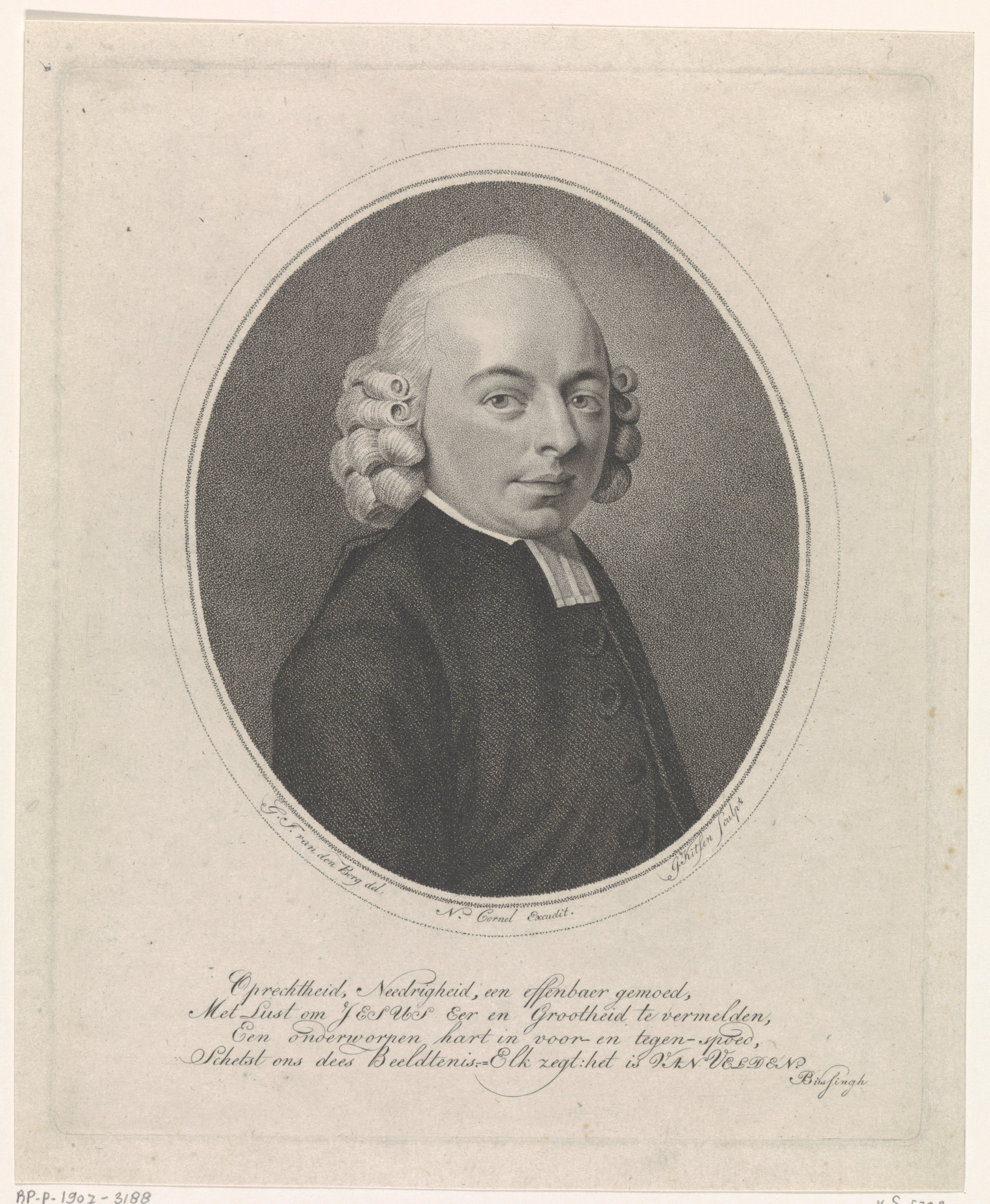 Portret van Aris van Velden