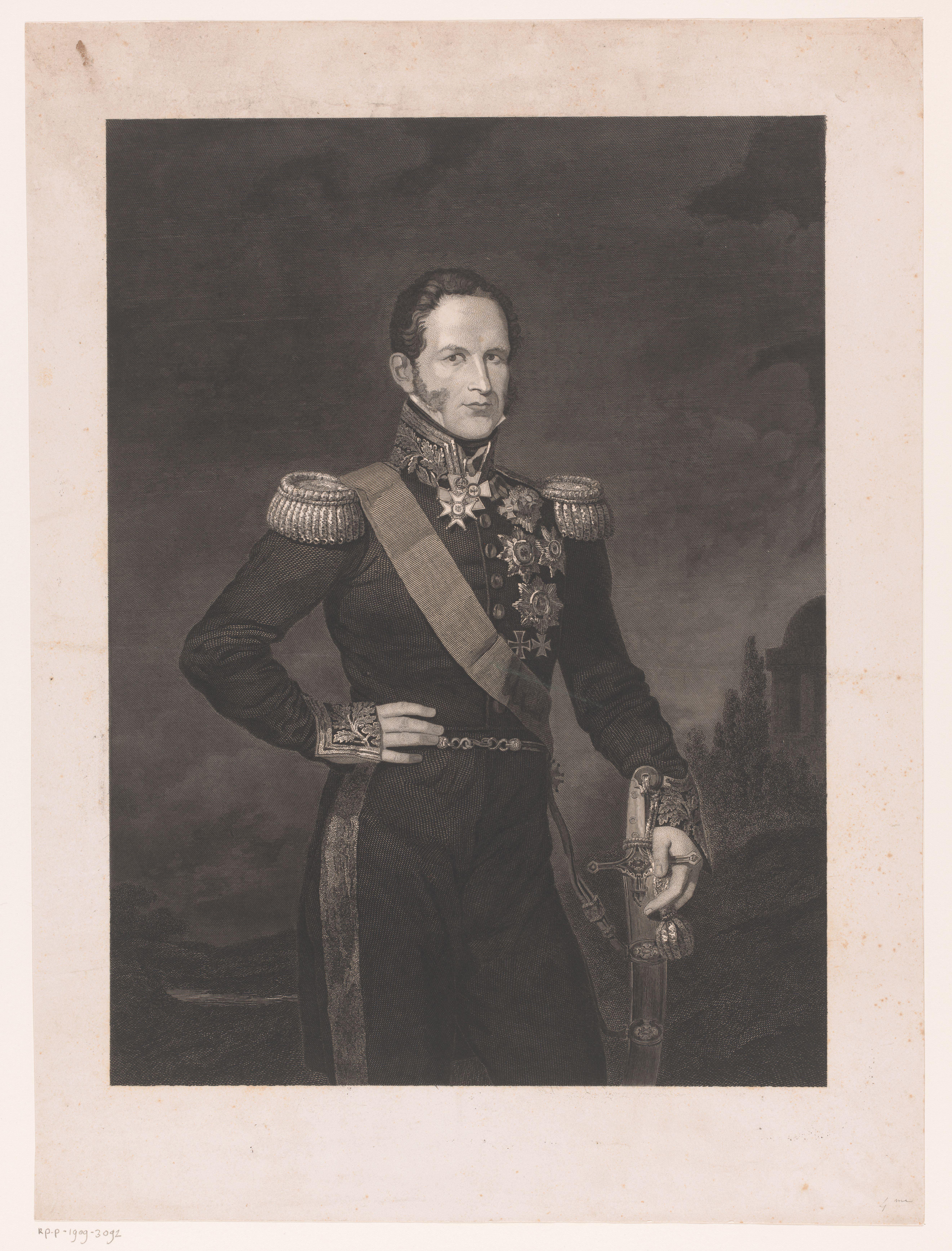Portret van Leopold I