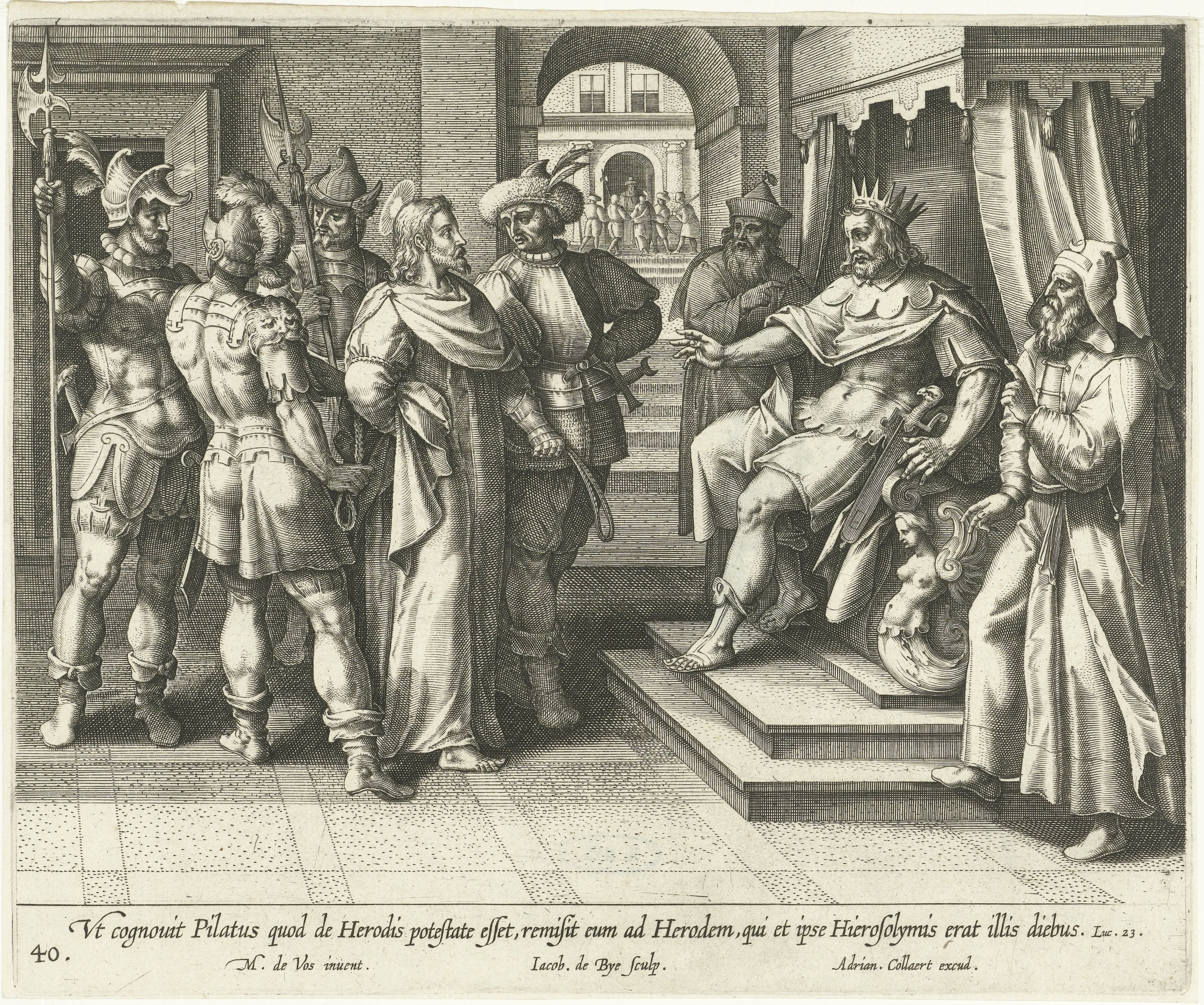 Christus voor Herodes
