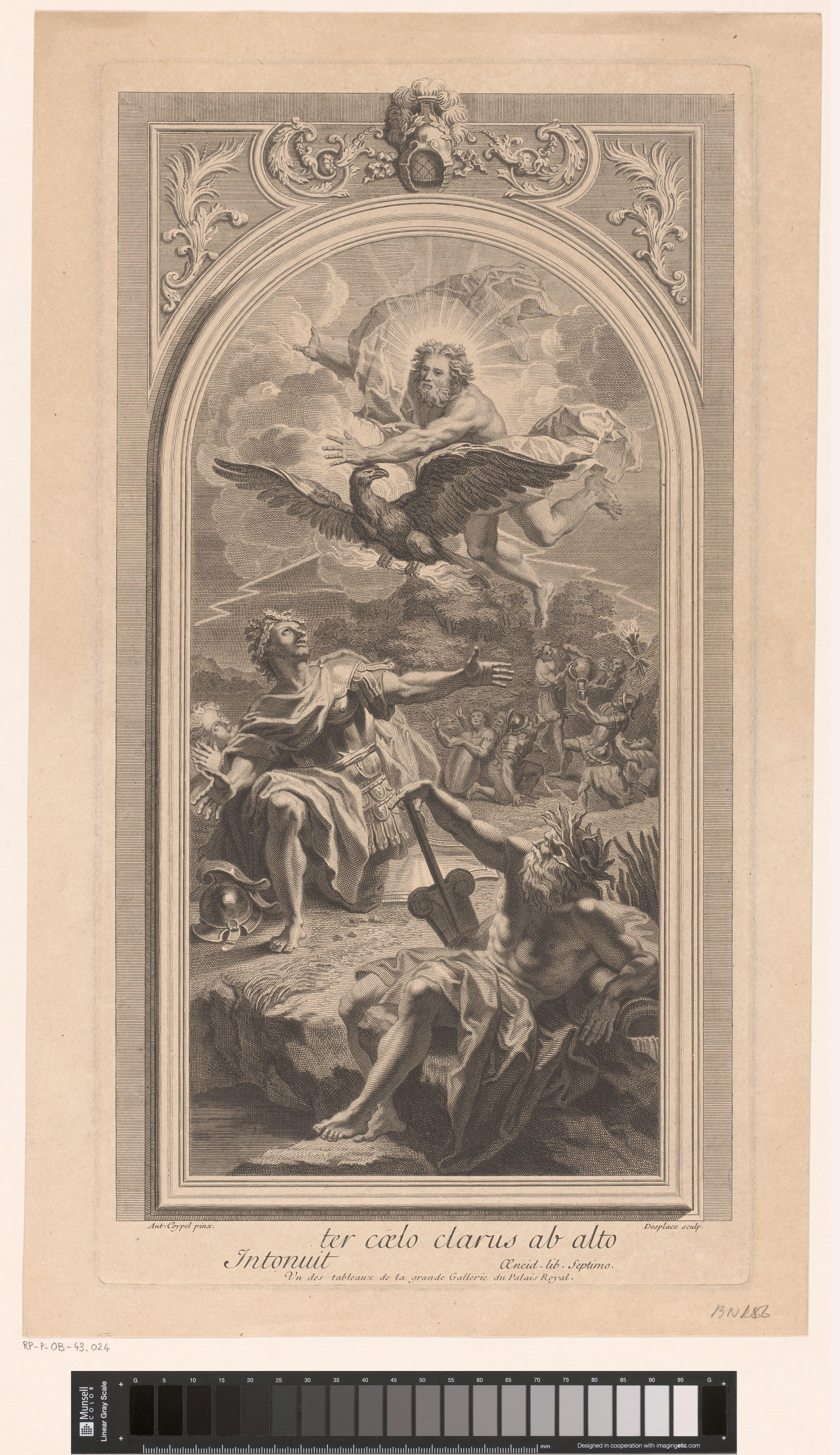 Jupiter verschijnt aan Aeneas