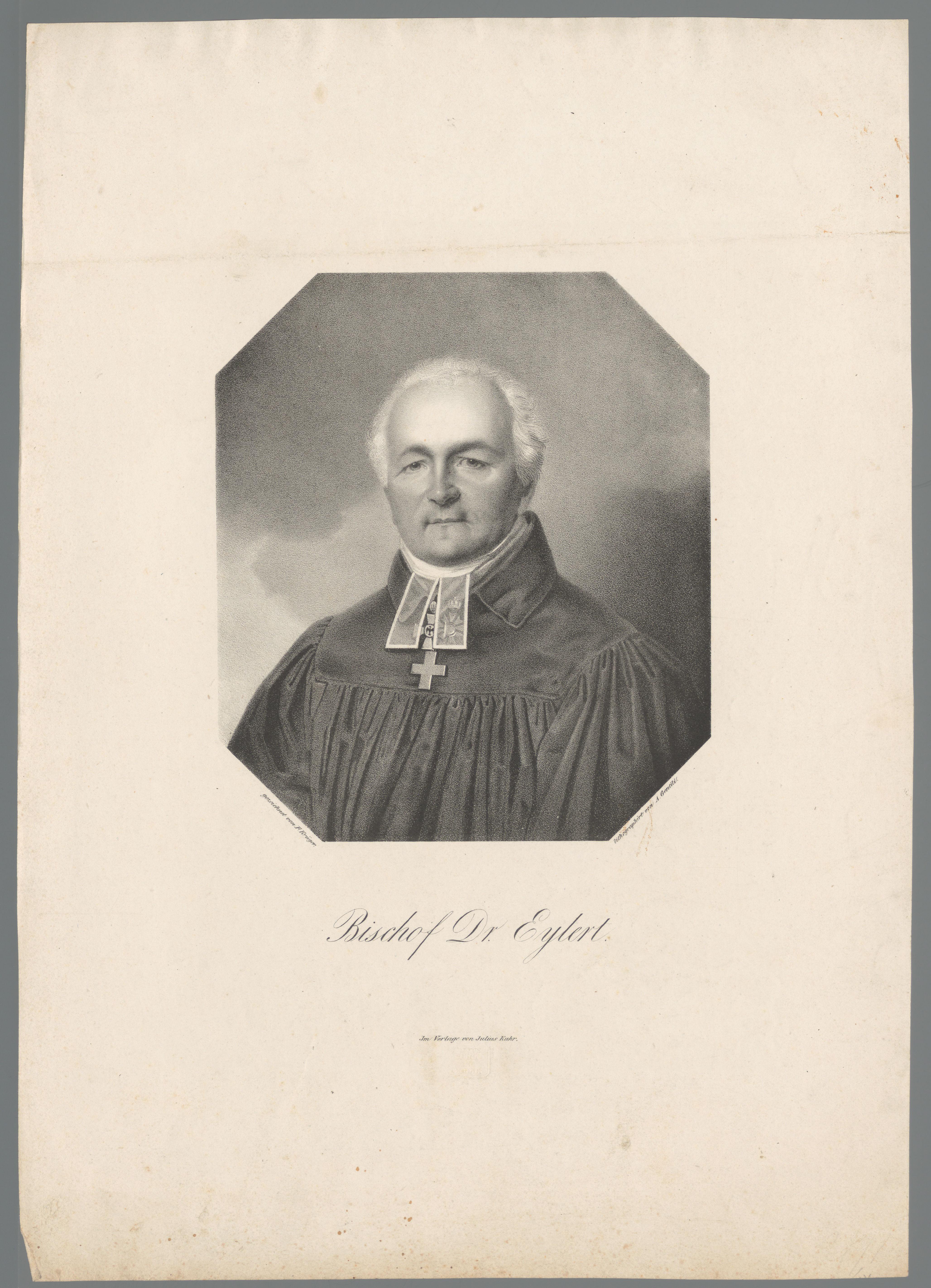 Portret van Rulemann Friedrich Eylert