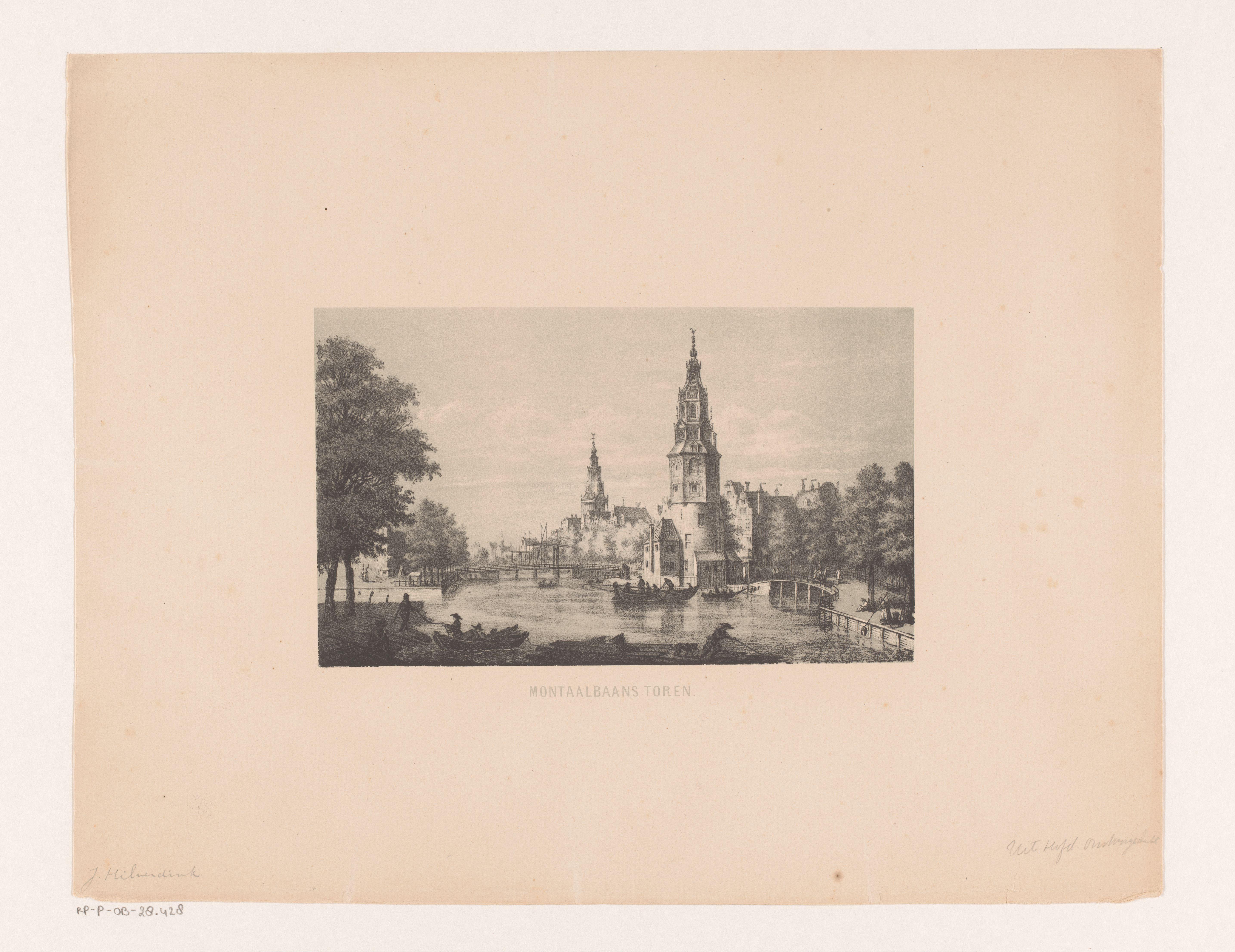 Montelbaanstoren in Amsterdam