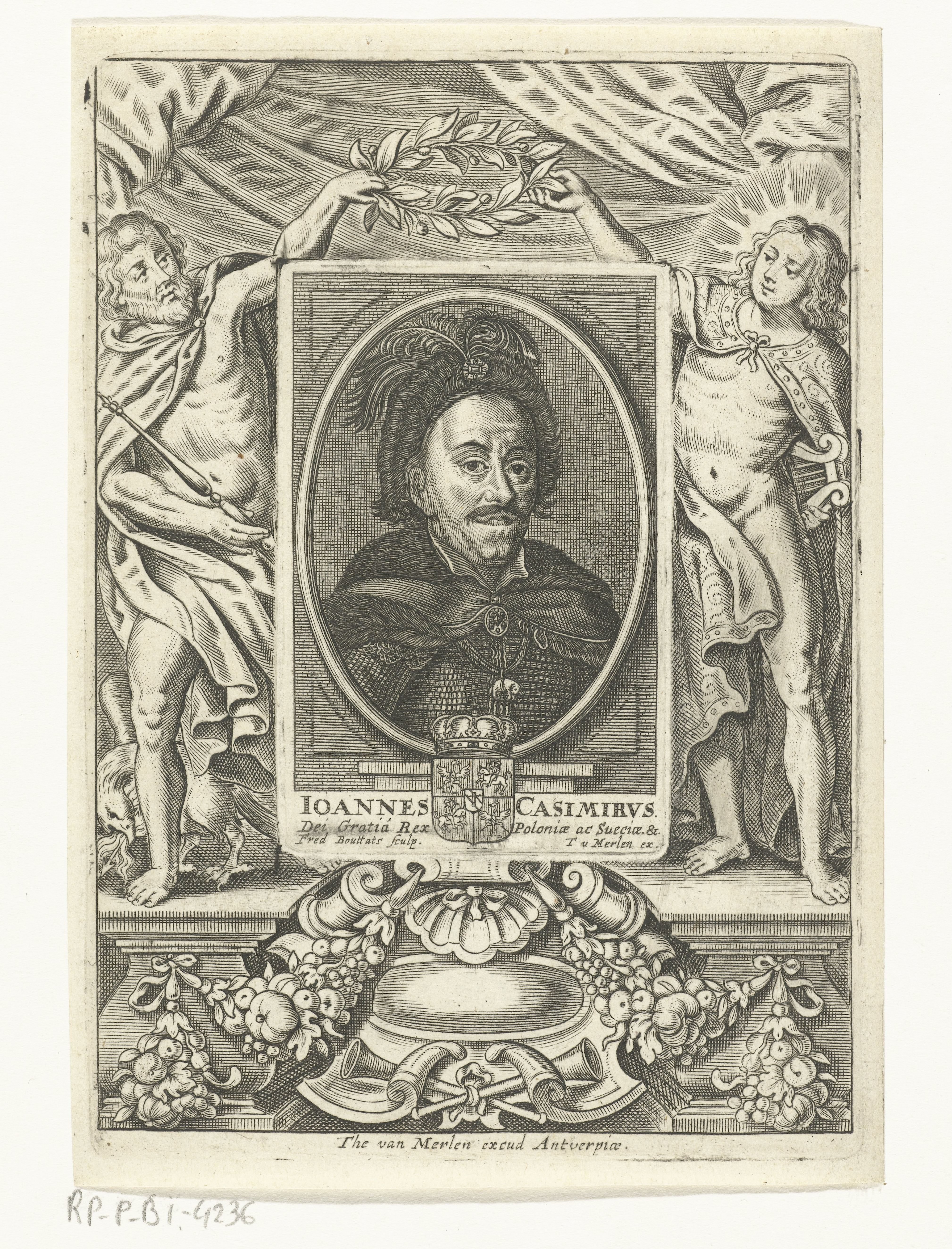Portret van Jan II Kazimierz