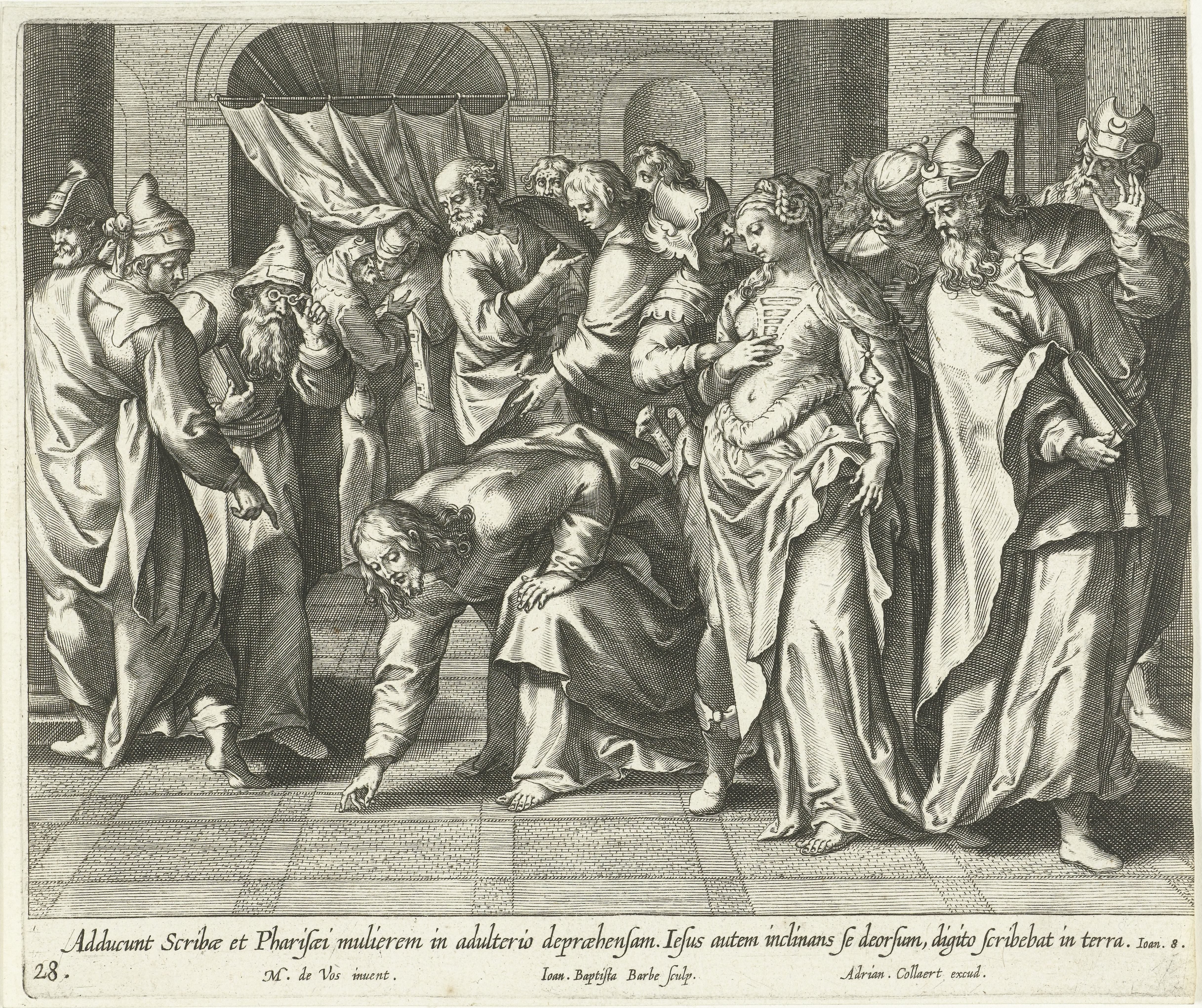 Christus en de overspelige vrouw