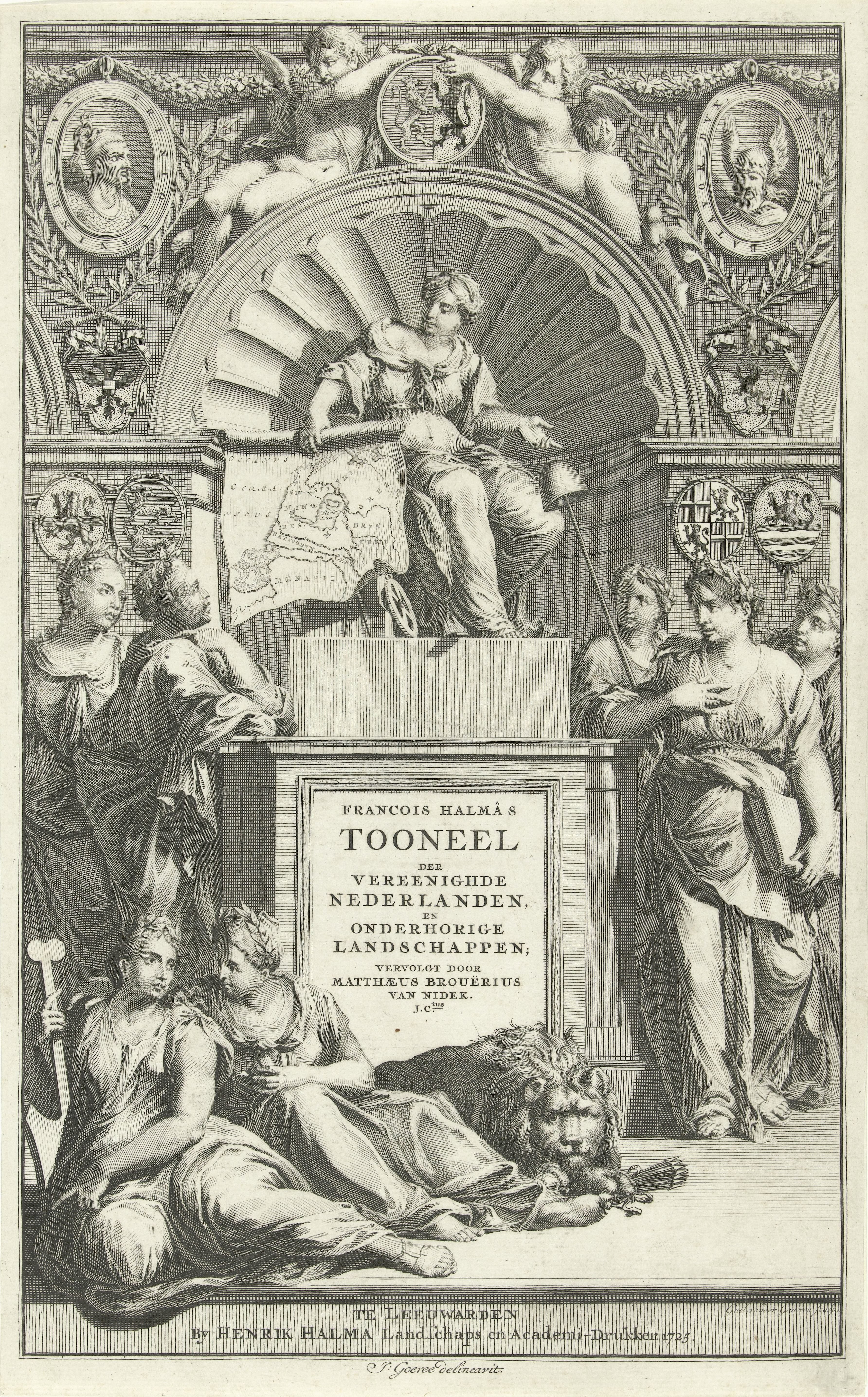 Allegorie van de Republiek der zeven verenigde Nederlanden
