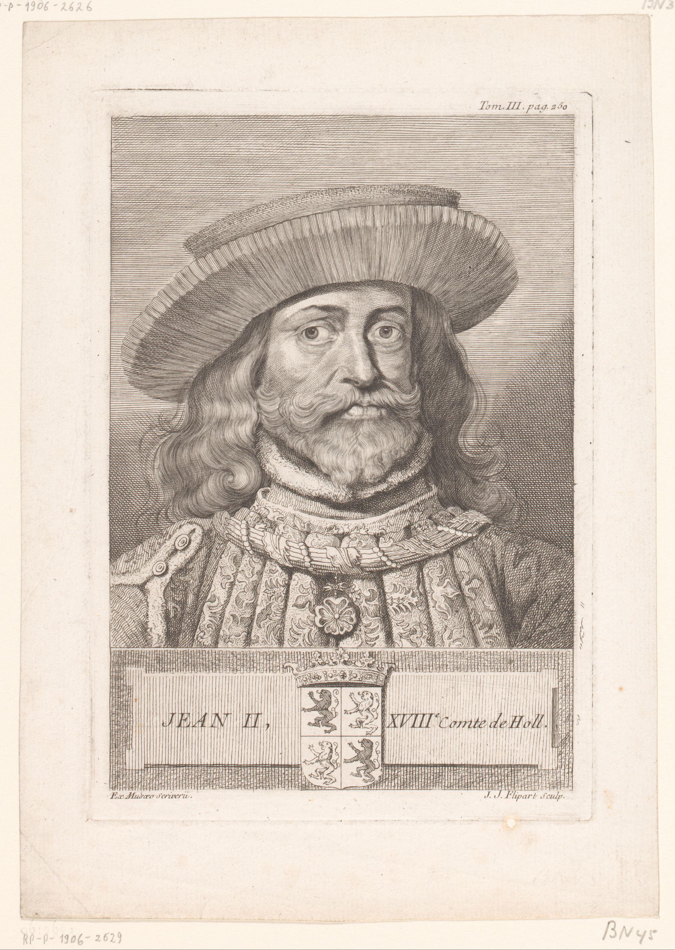 Portret van Jan II van Avesnes