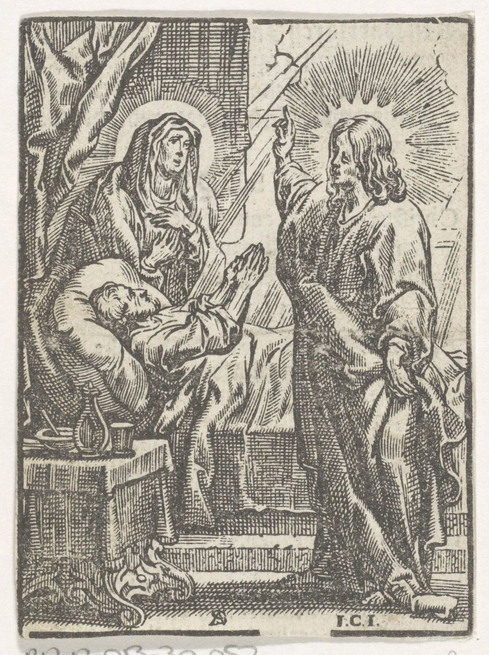 Christus geneest een zieke