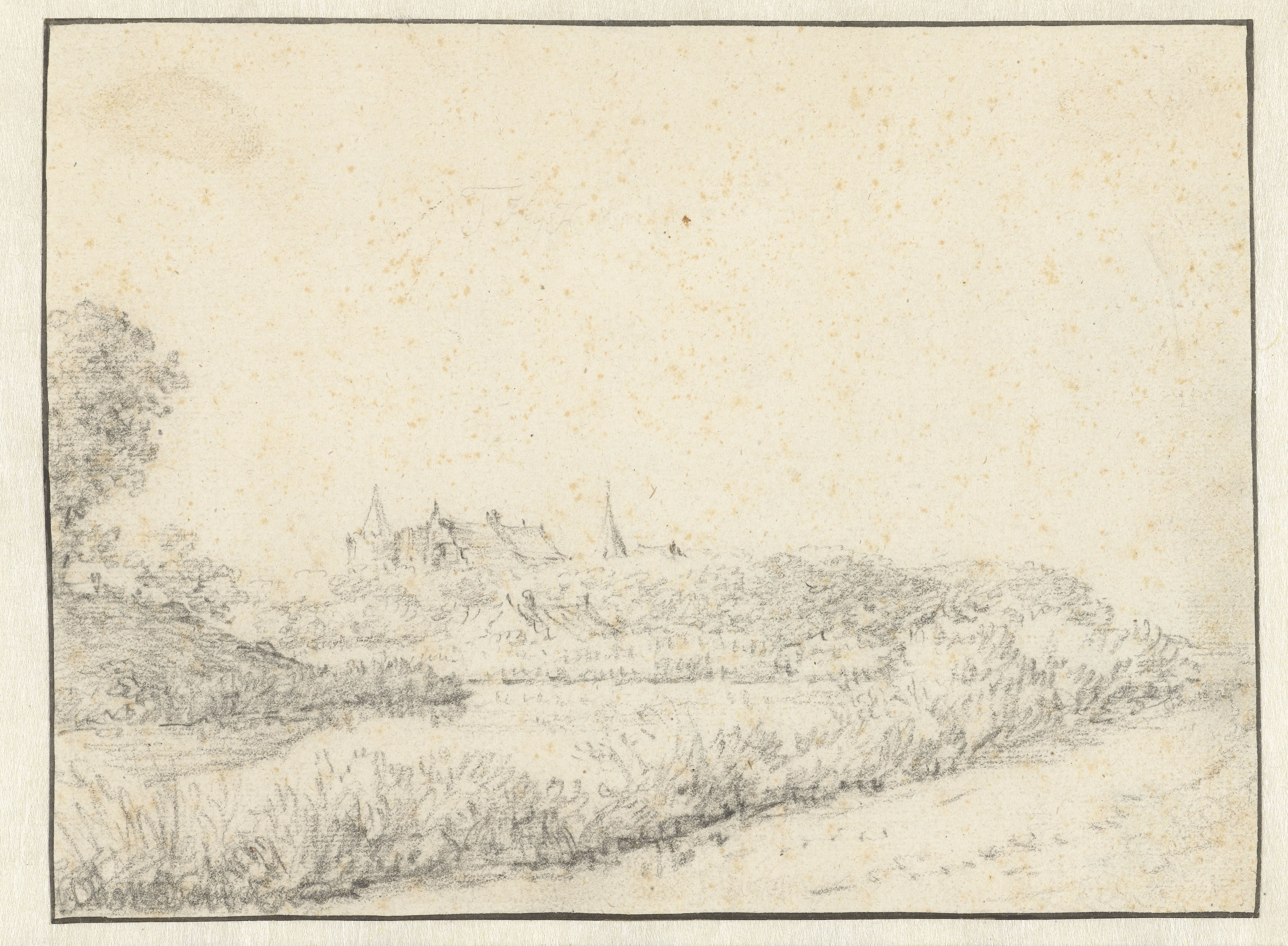 Landscape with a Castle near the Bank of a River