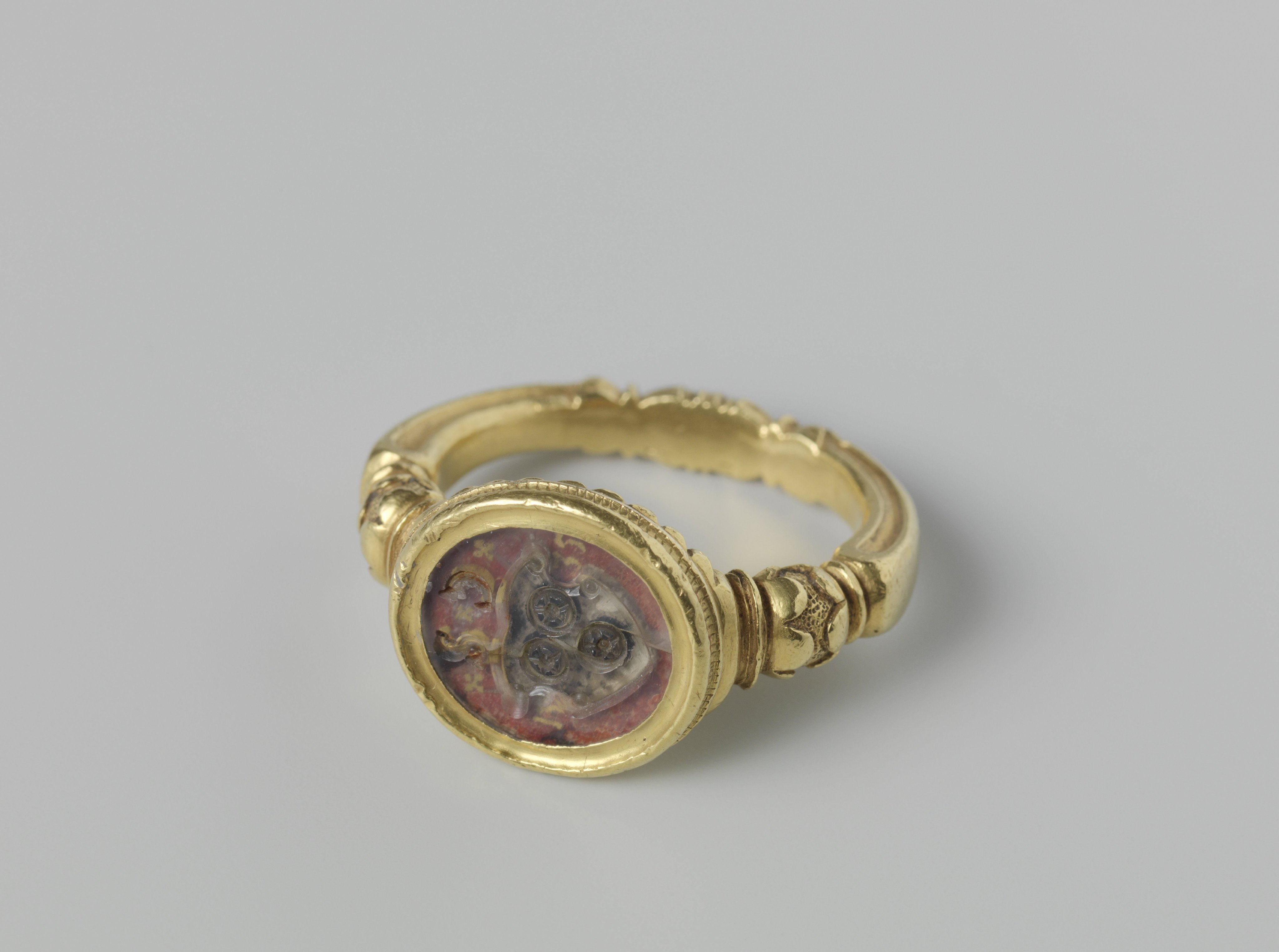 Signet ring with the Van Wijnbergen family arms