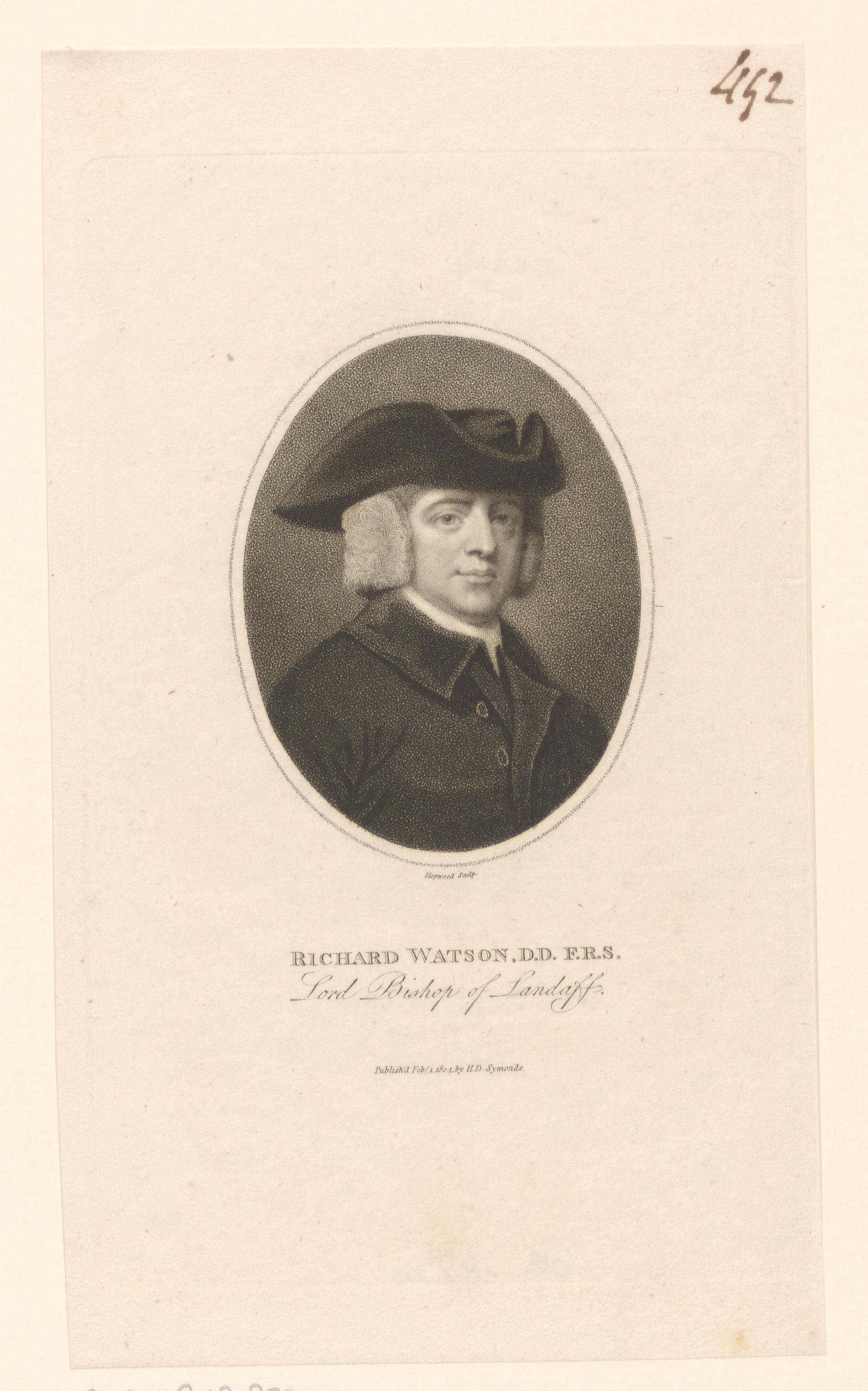 Portret van Richard Watson