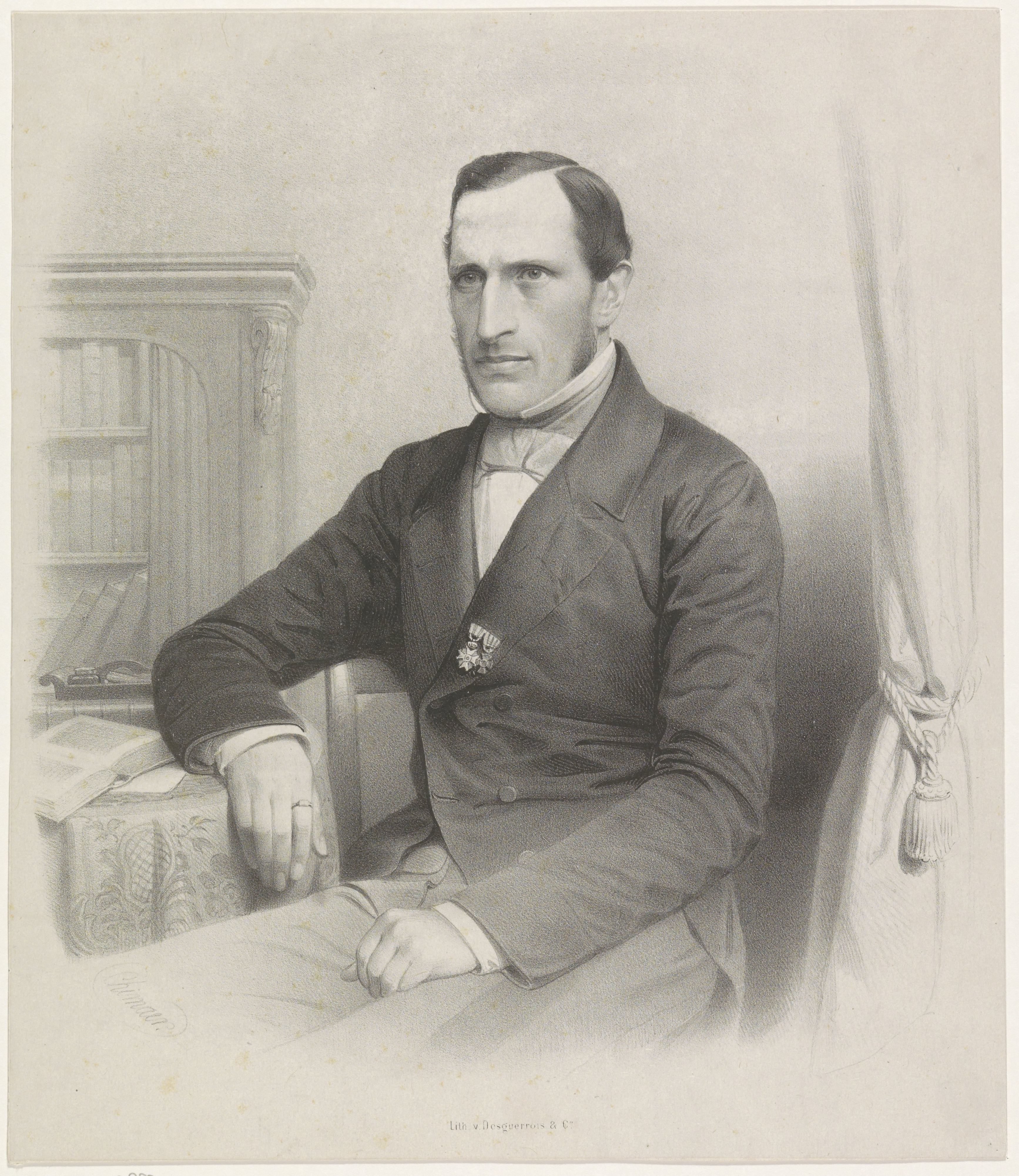 Portret van een onbekende man