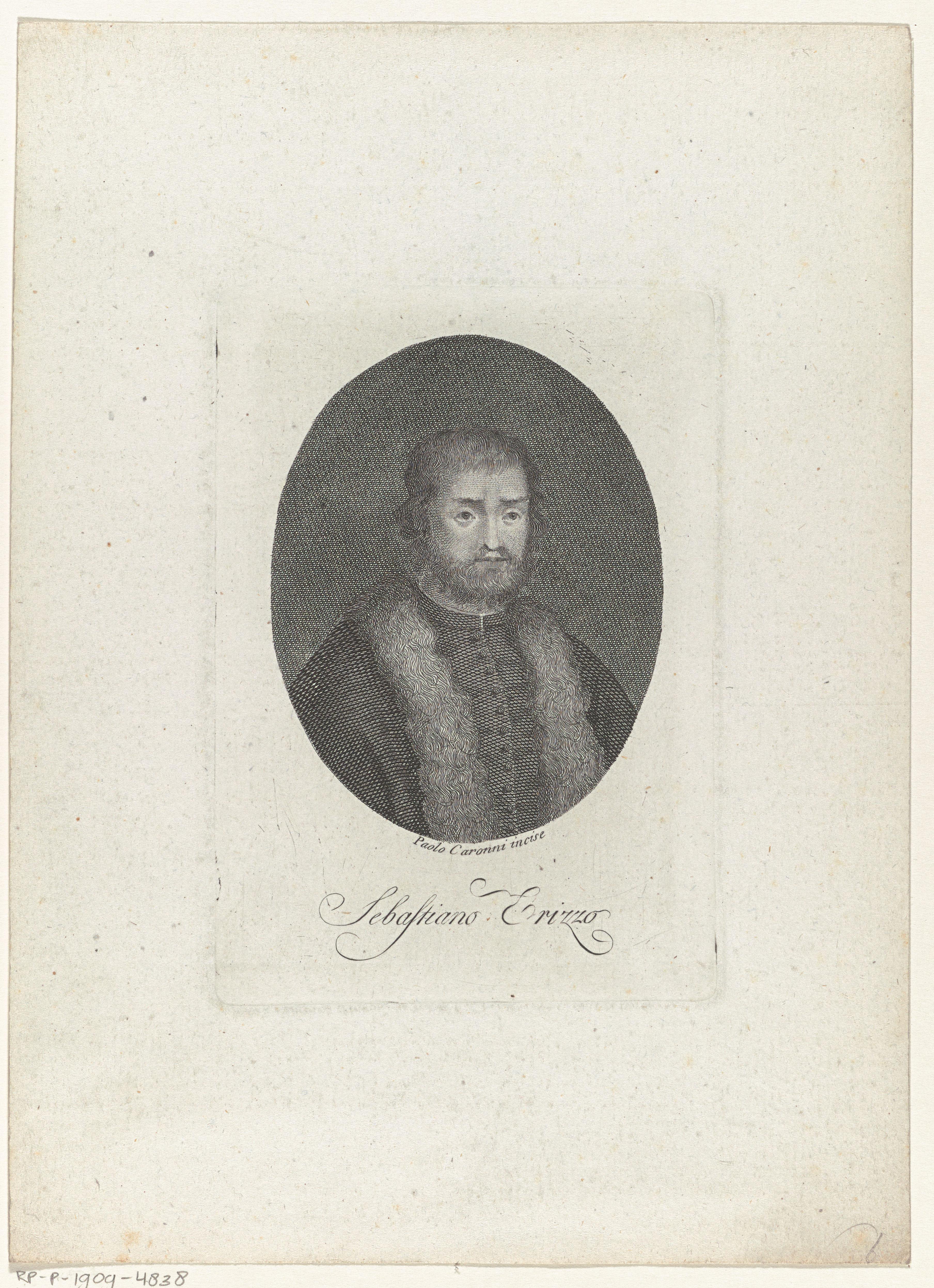 Portret van Sebastiano Erizzo