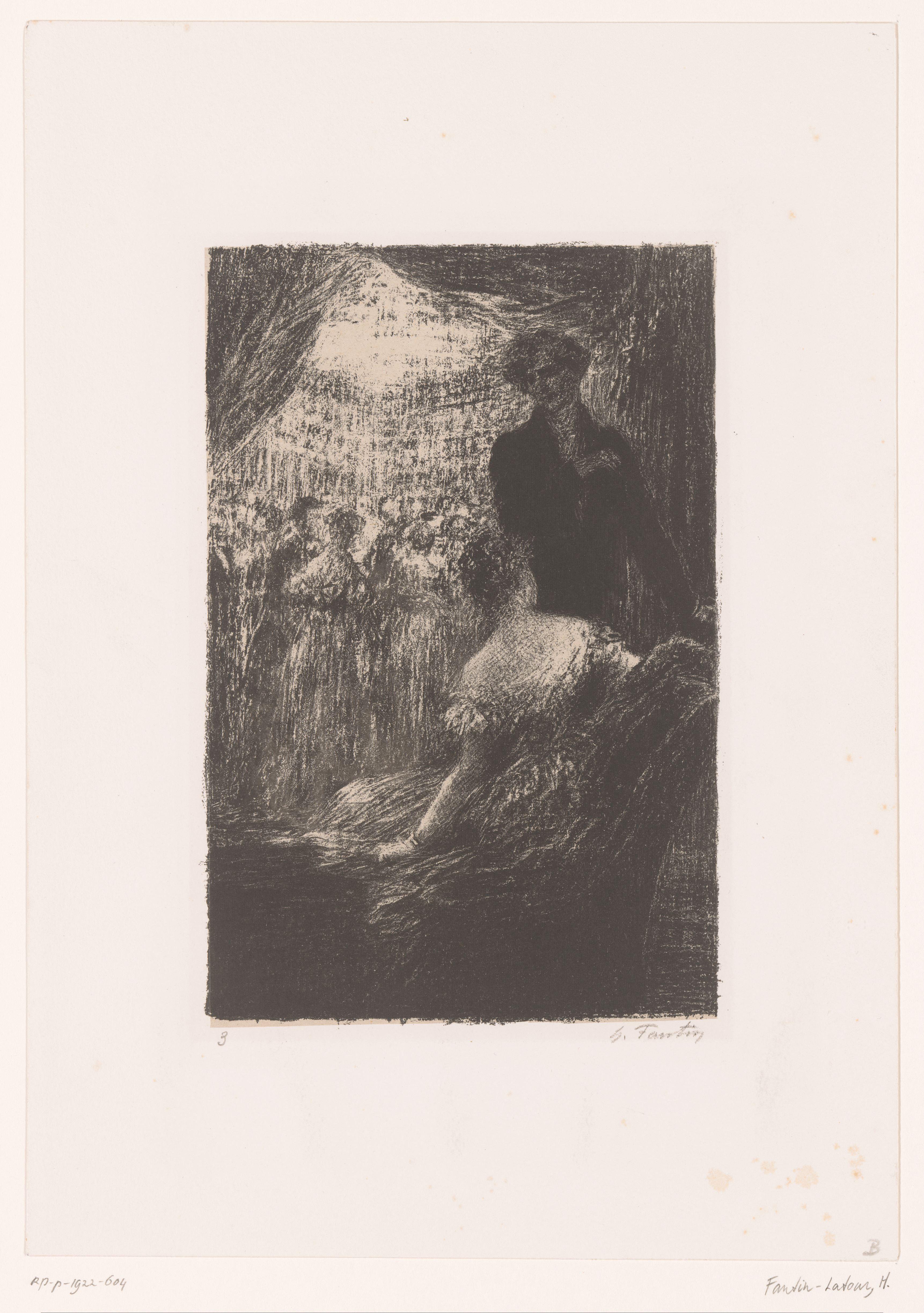 Berlioz en een dame op een bal