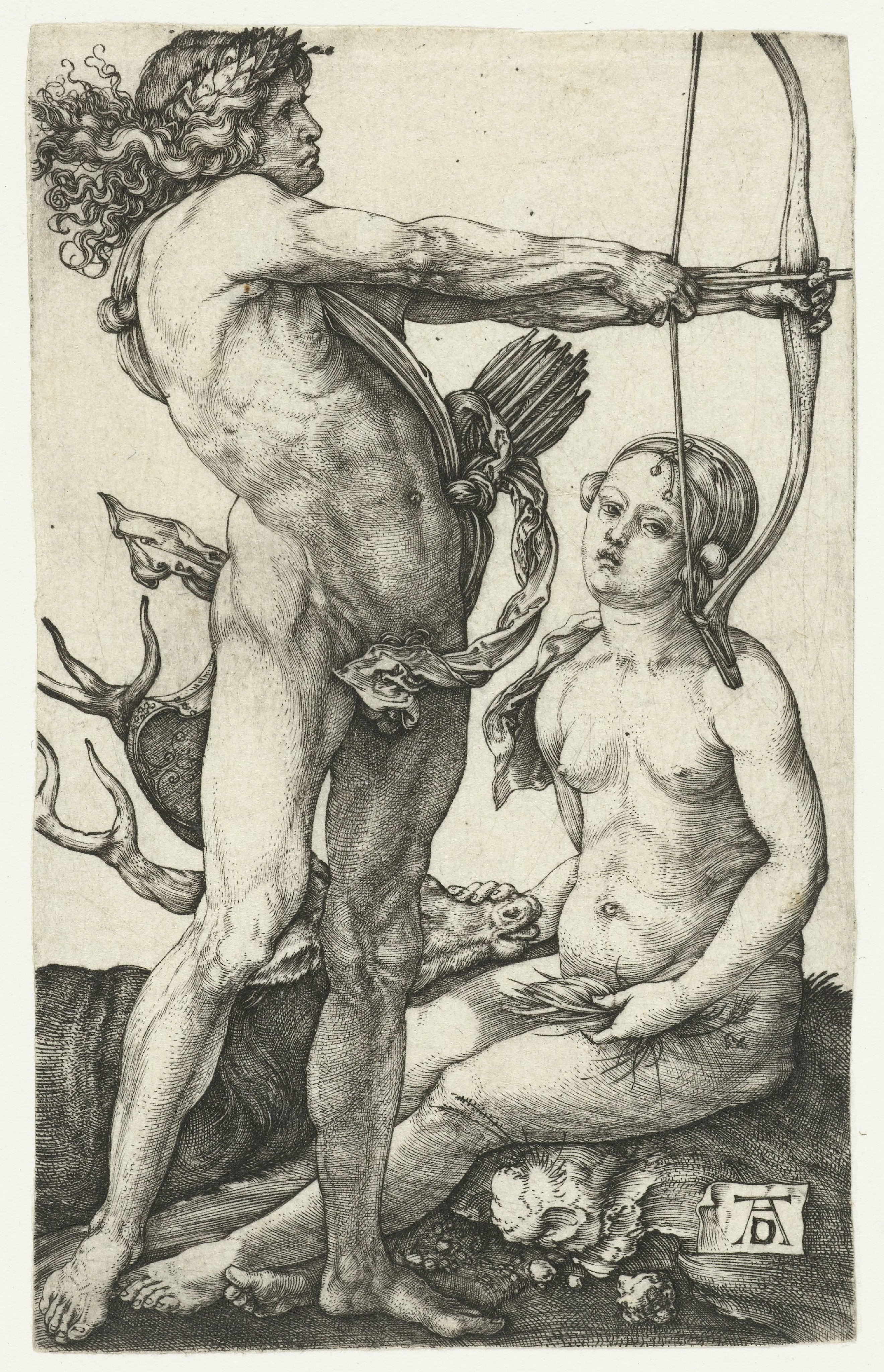 Apollo en Diana