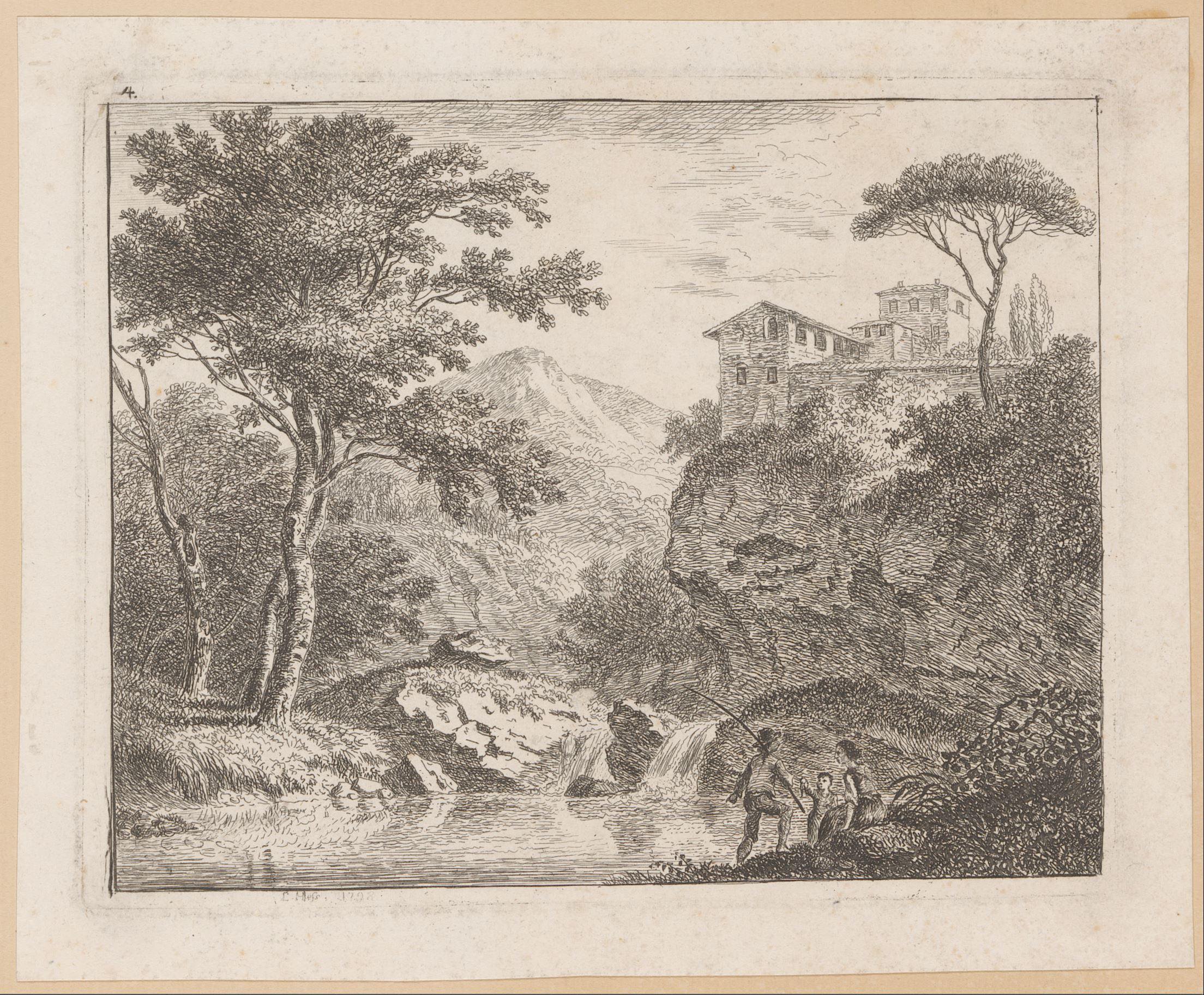 Bergachtig landschap