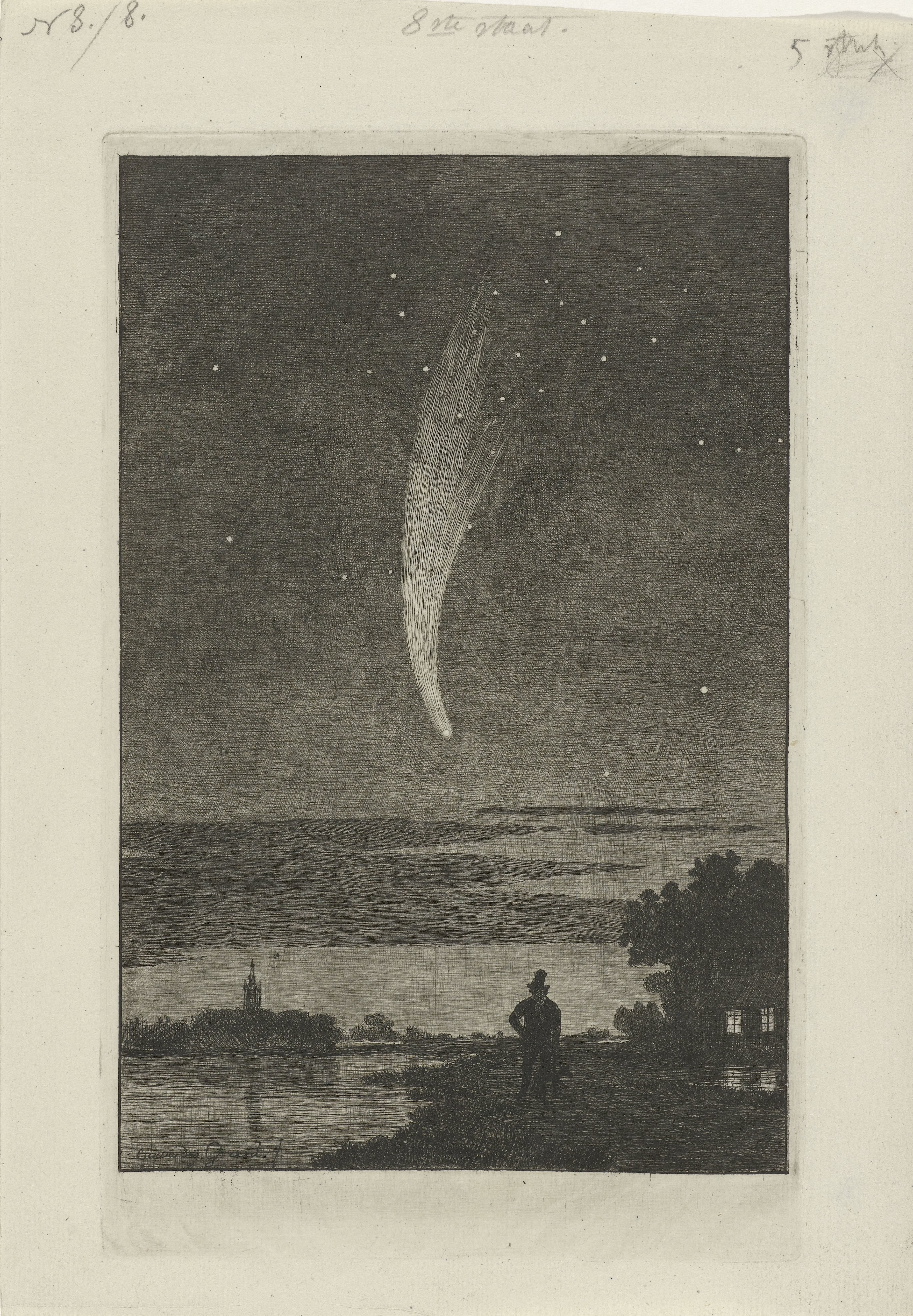 De komeet van Donati, 1858