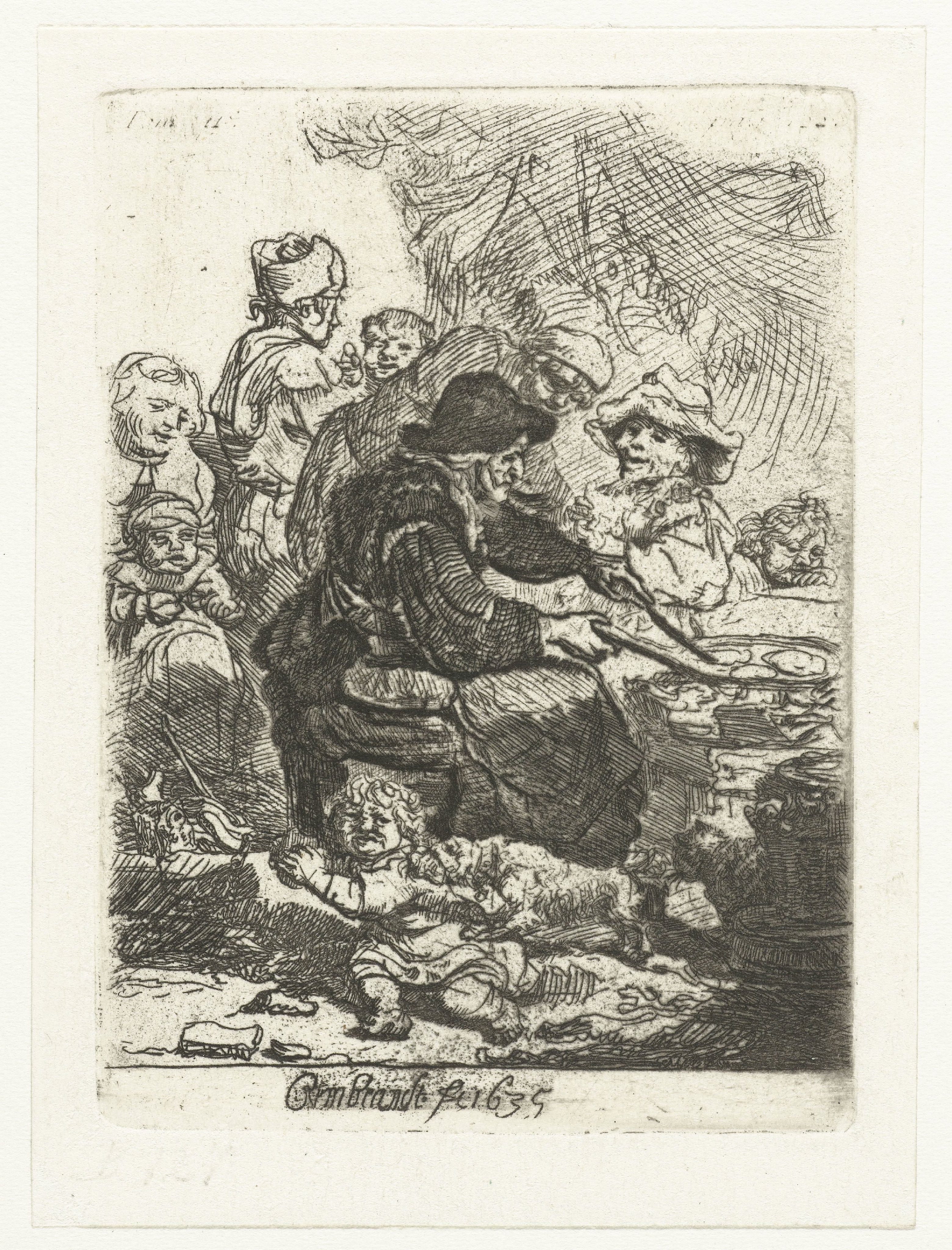 The pancake woman