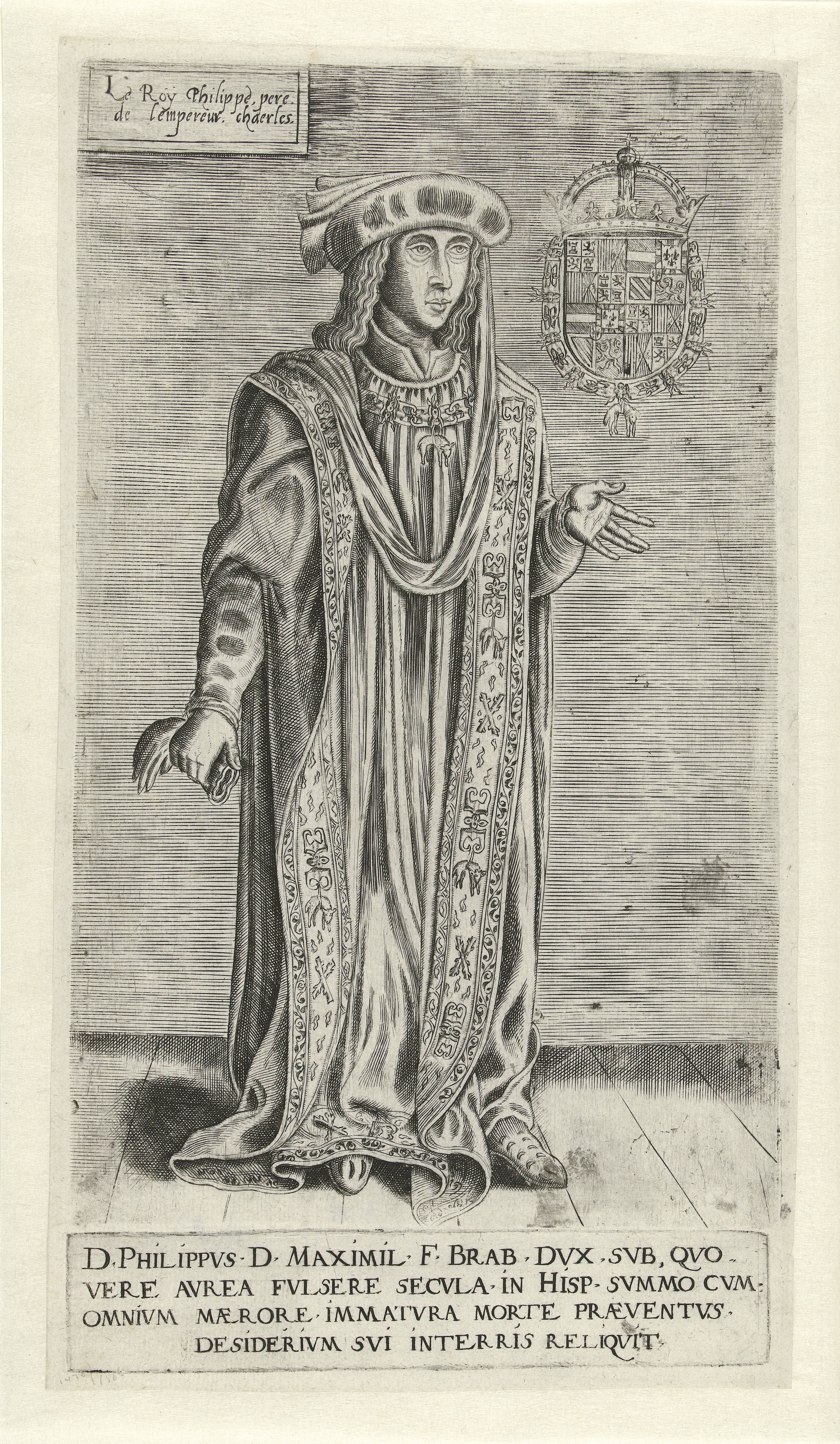 Portret van Filips de Schone