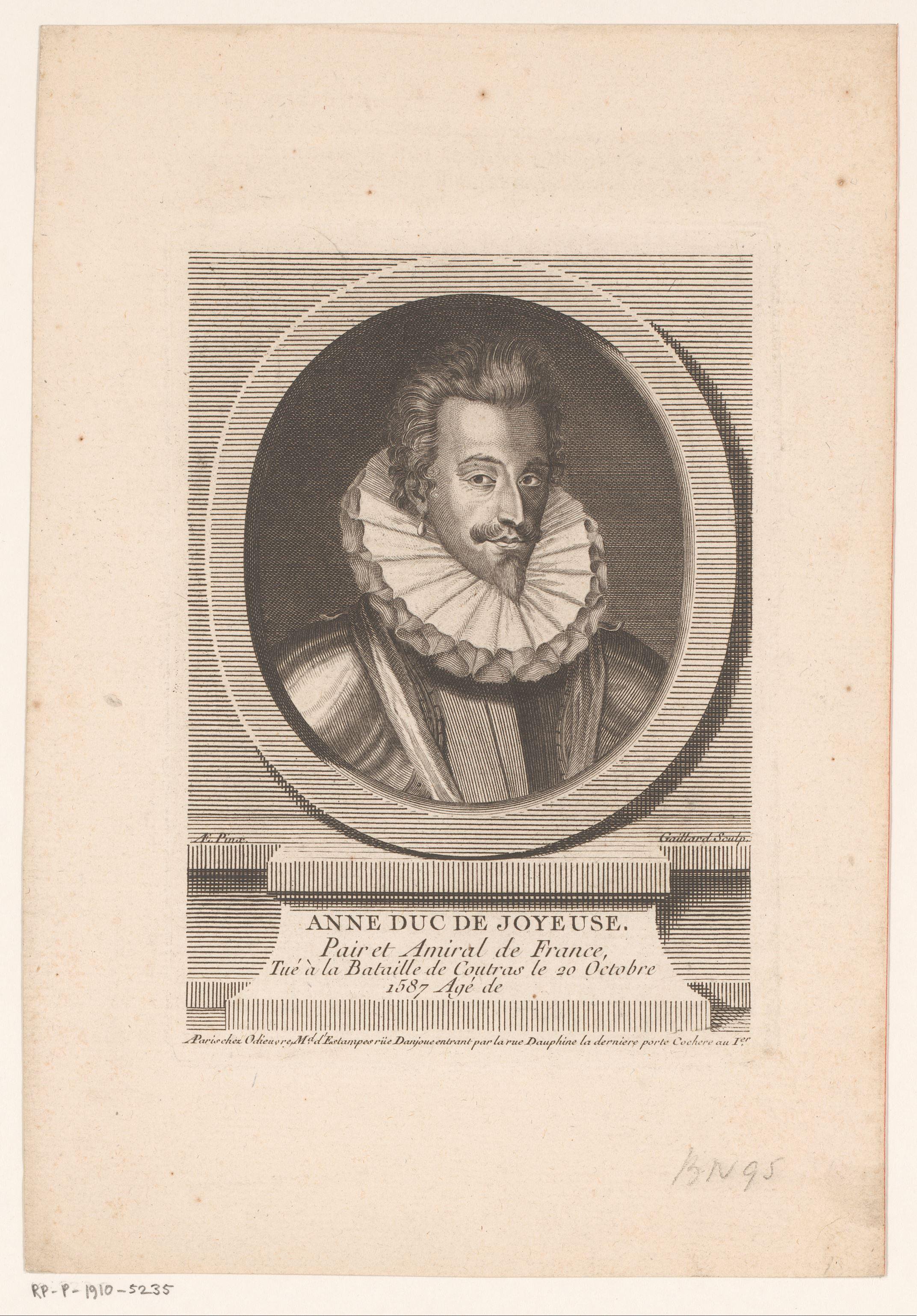 Portret van Anne de Joyeuse