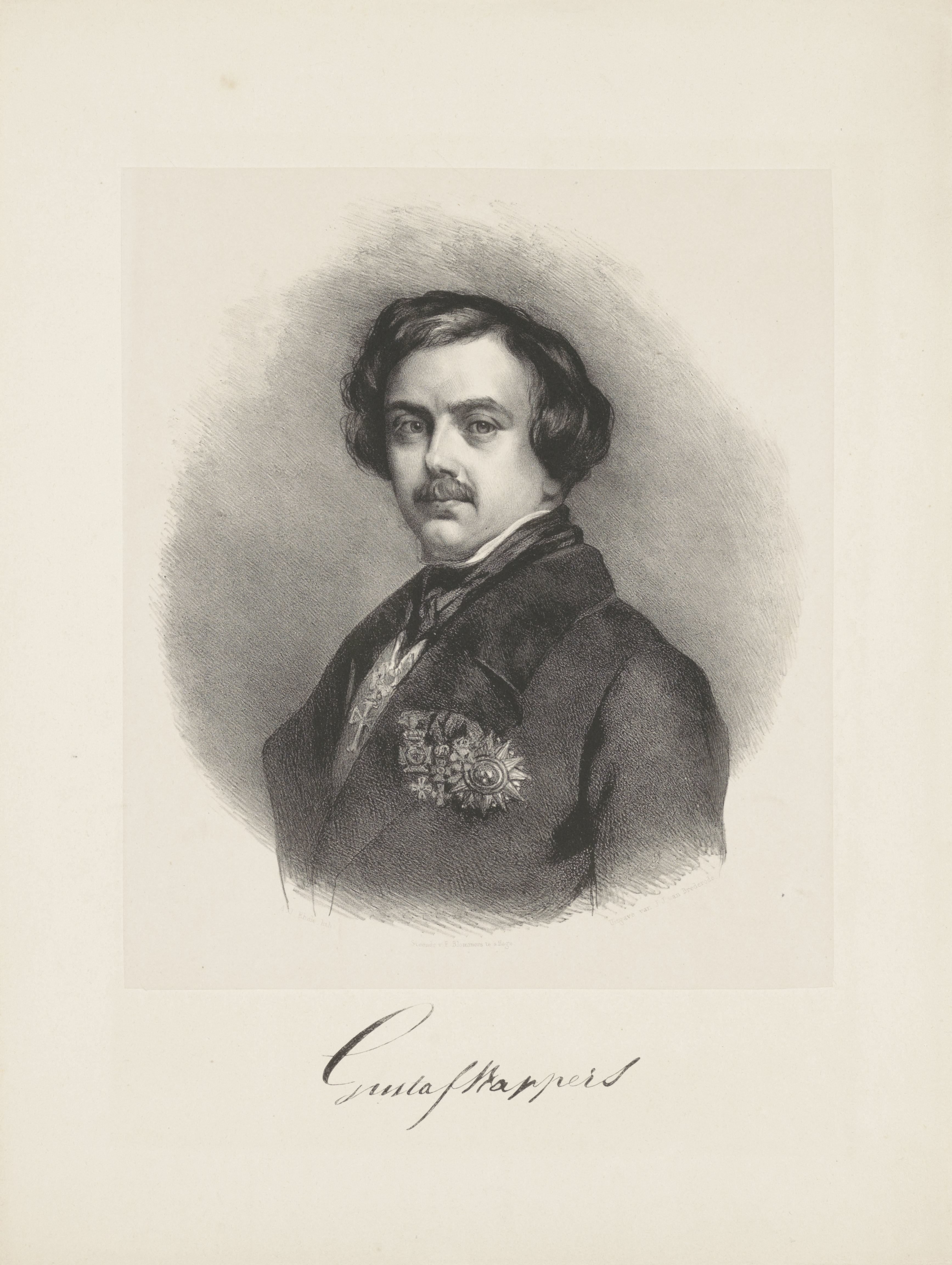 Portret van Gustave Wappers