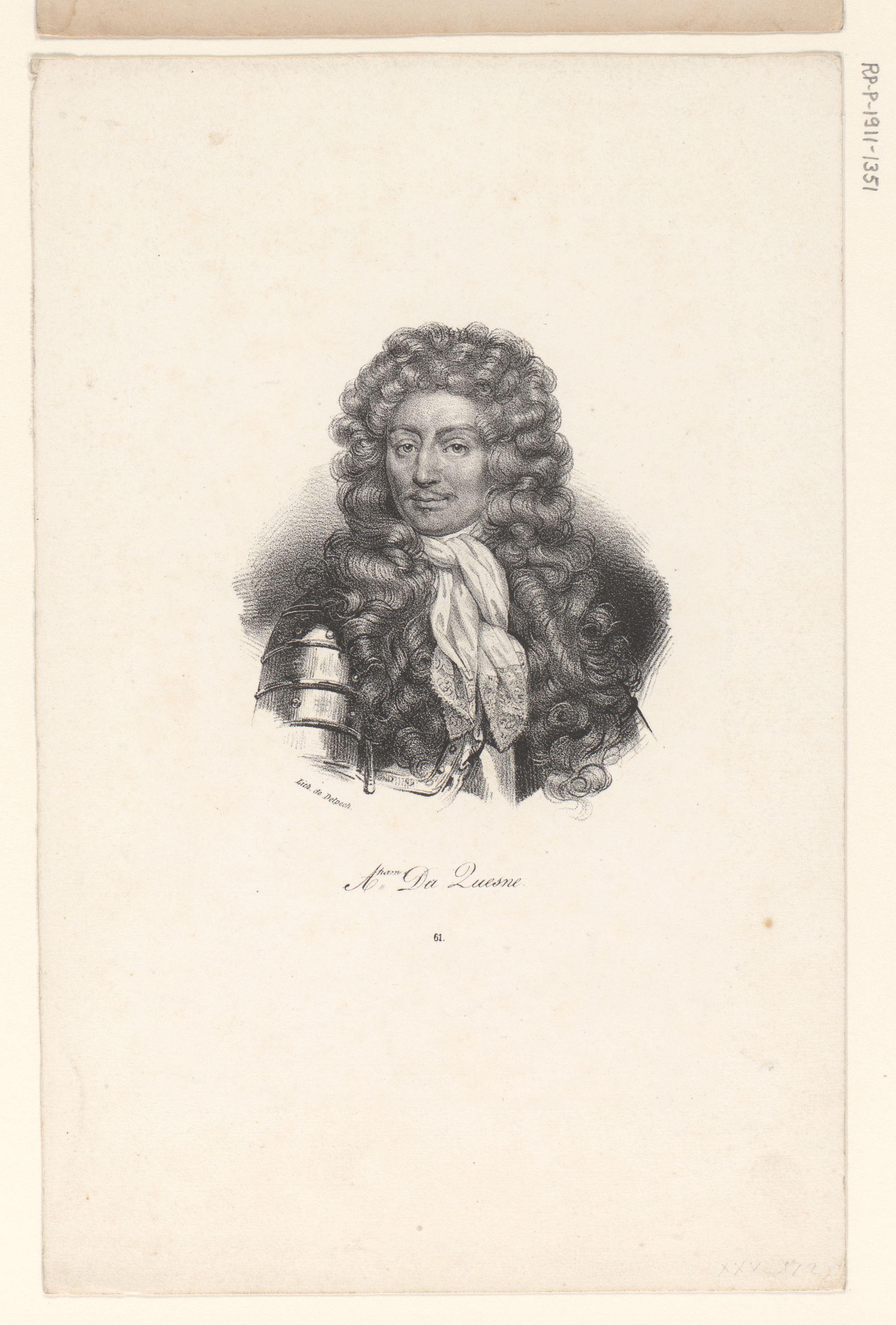Portret van Abraham Duquesne