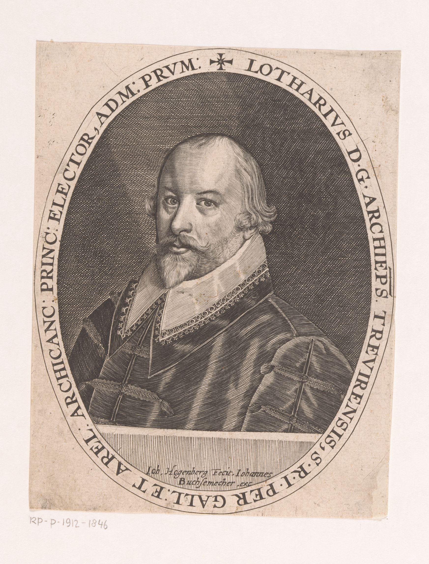 Portret van Lothar van Metternich