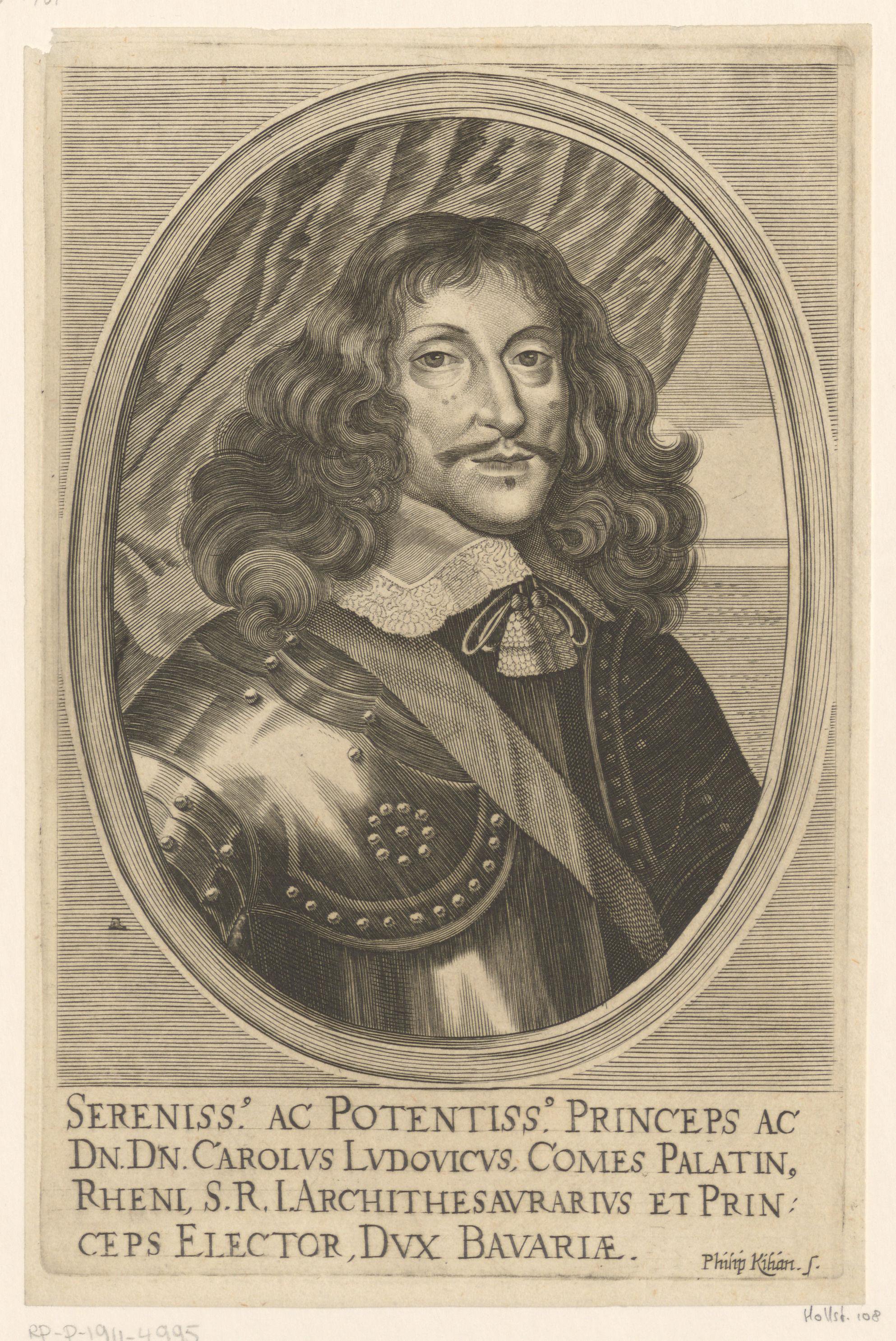 Portret van Carl Ludwig van de Palts