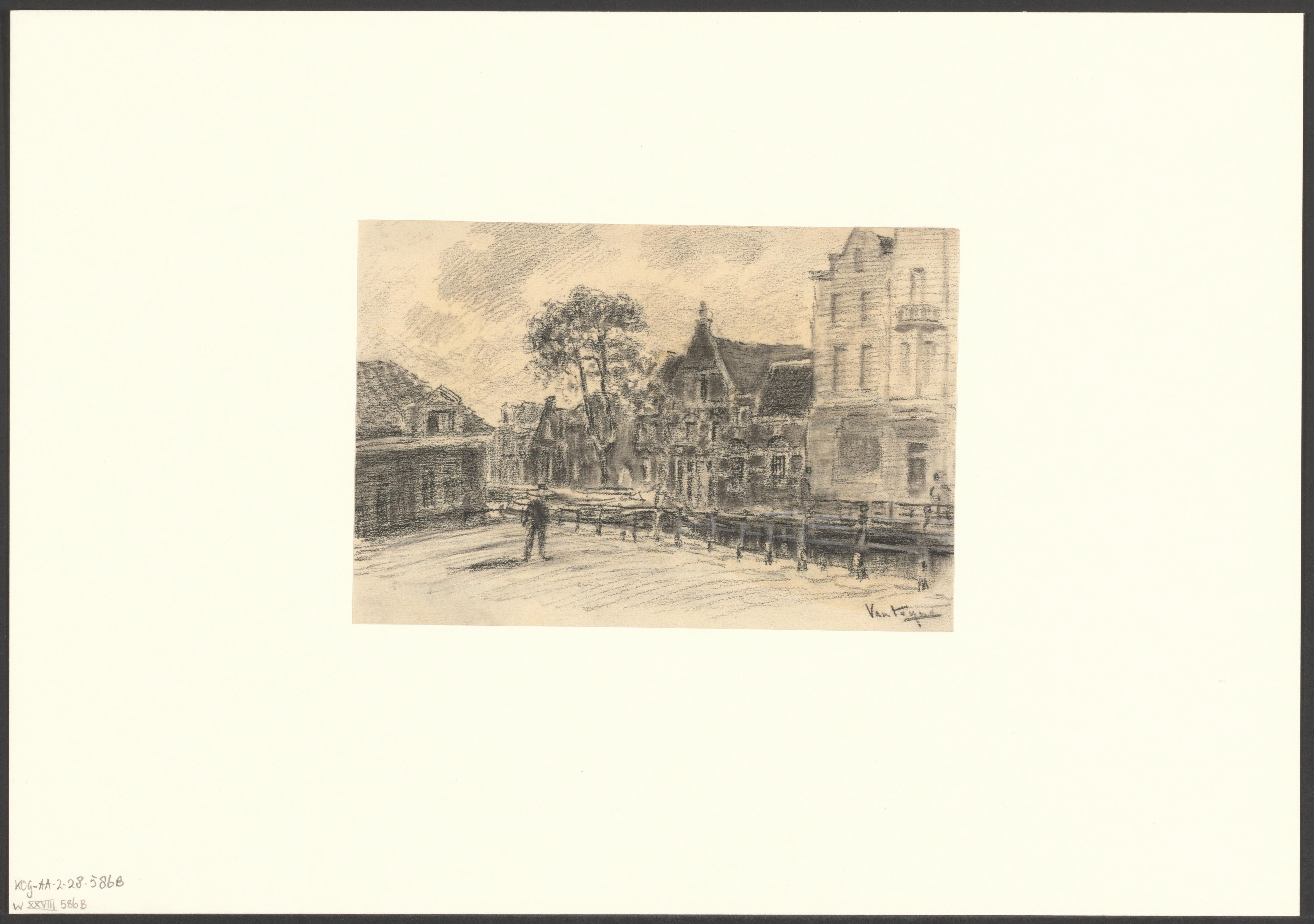 Gezicht op de Overtoom en het Aalsmeerderveerhuis
