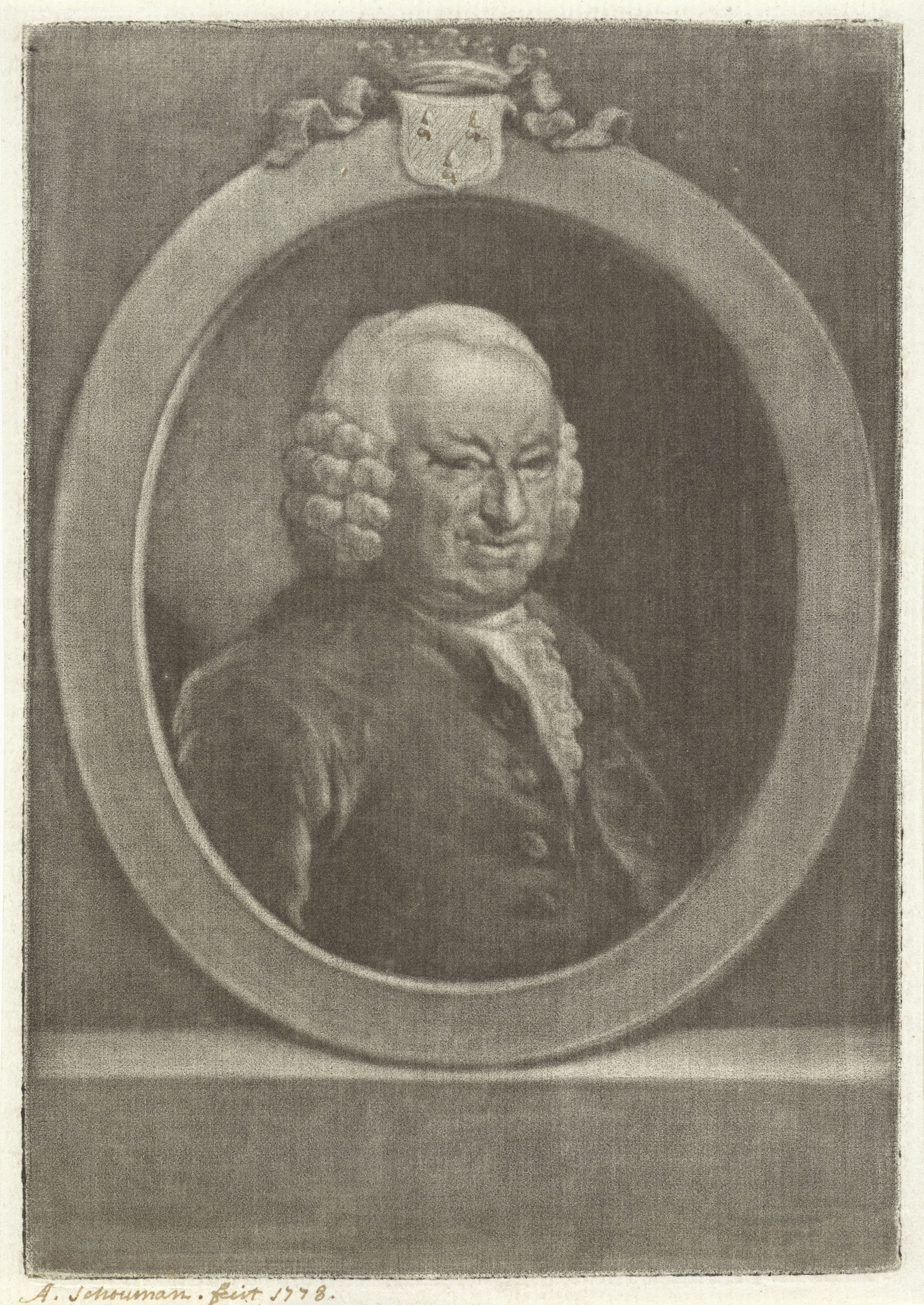Portret van Johan Hudde Dedel