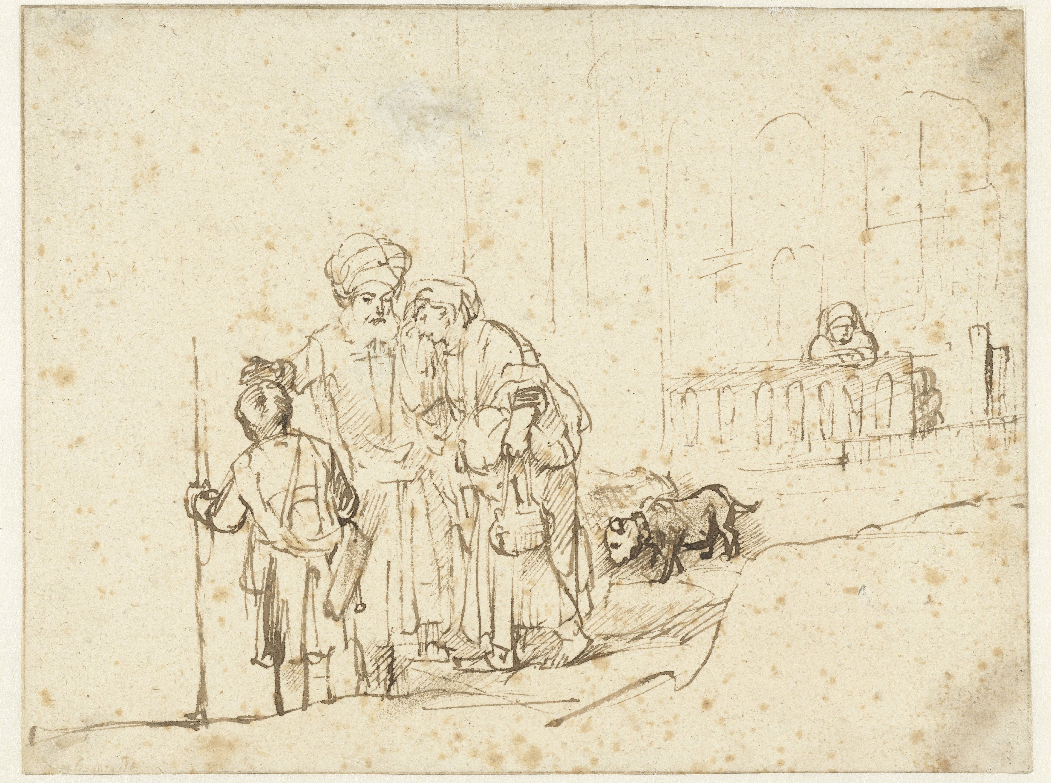 Abraham Casting Out Hagar and Ishmael