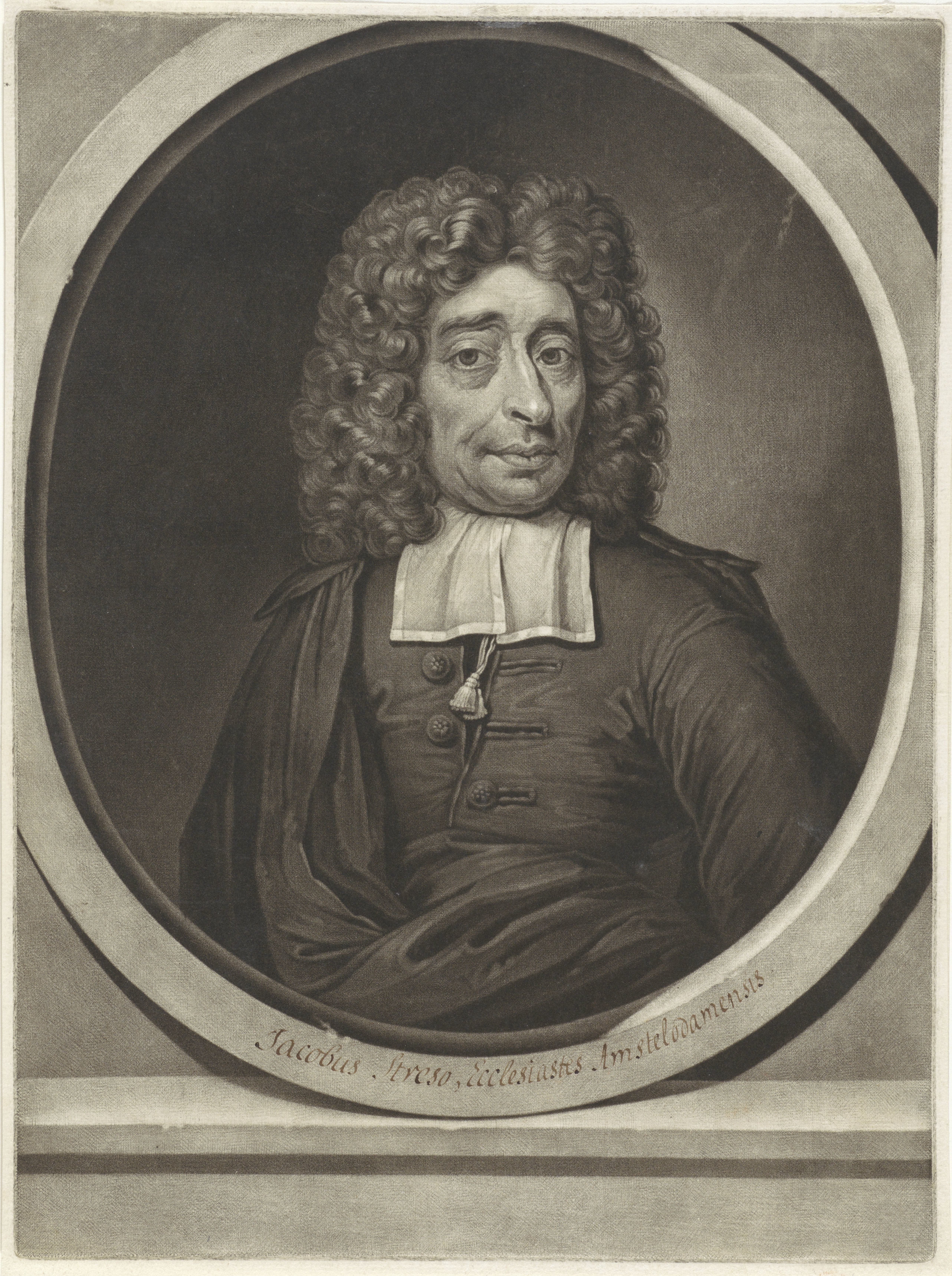 Portret van Jacobus Streso