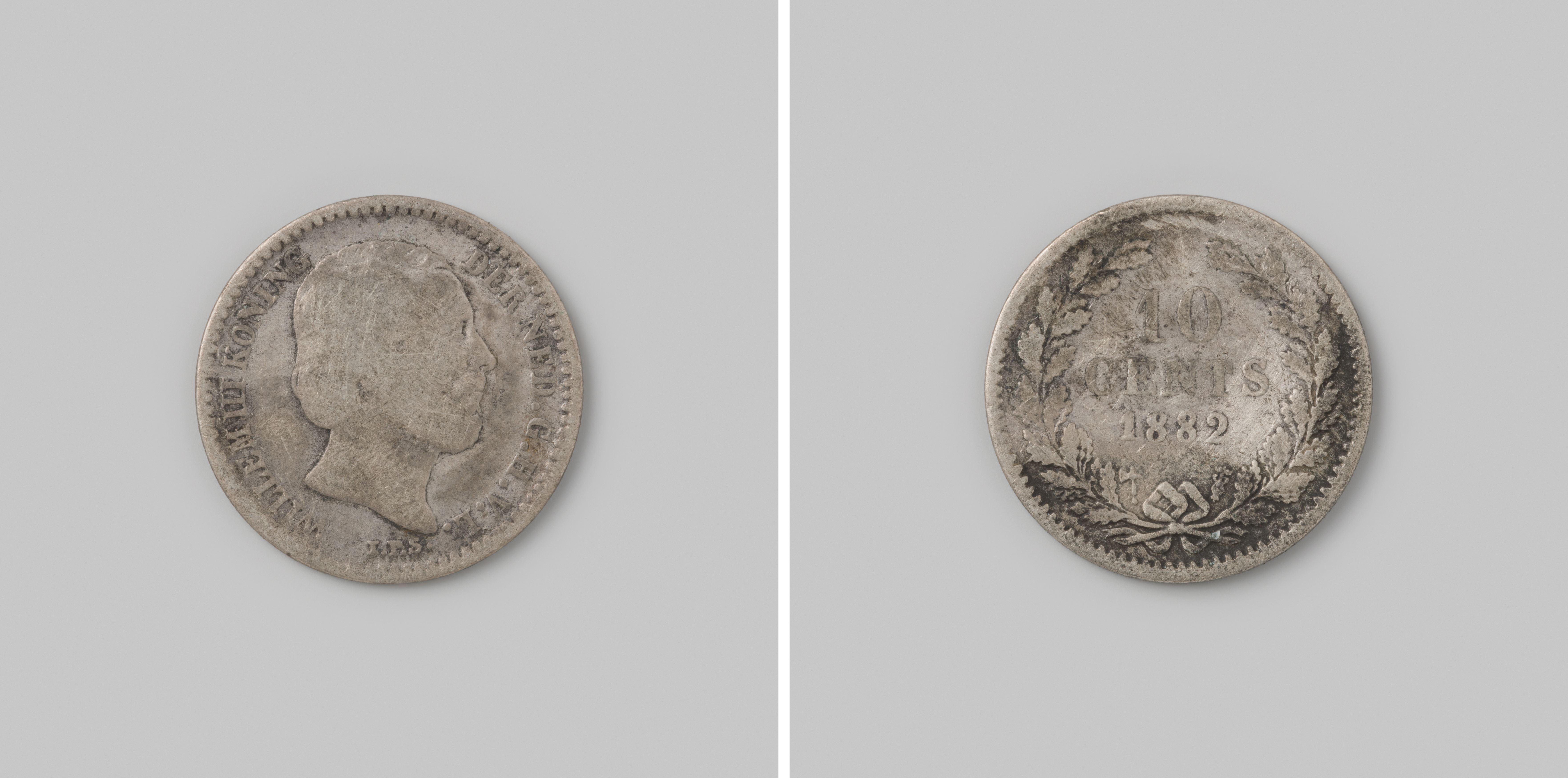 Nederlandse 10 cent, 1882