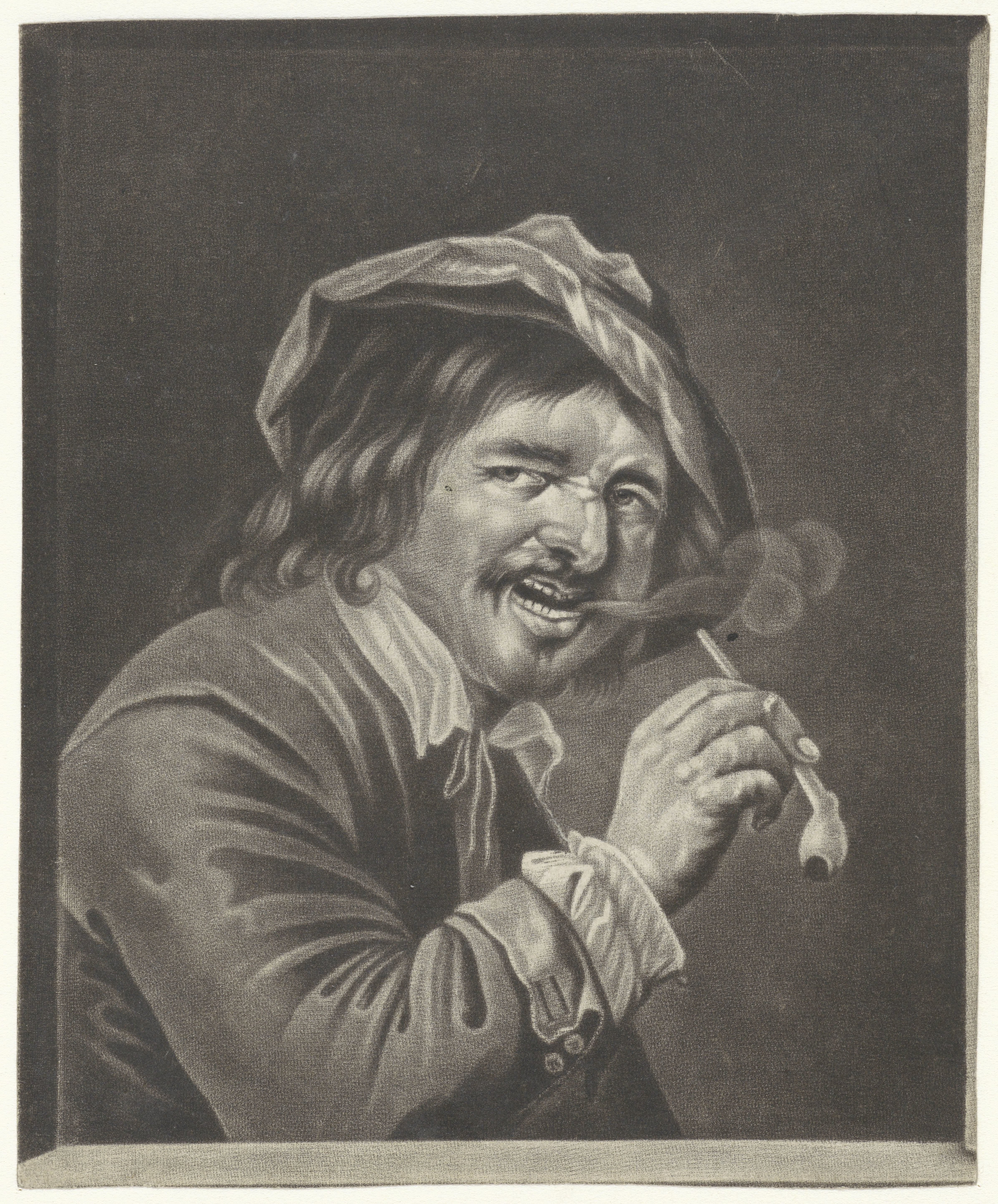 Man met een pijp (de Reuk)