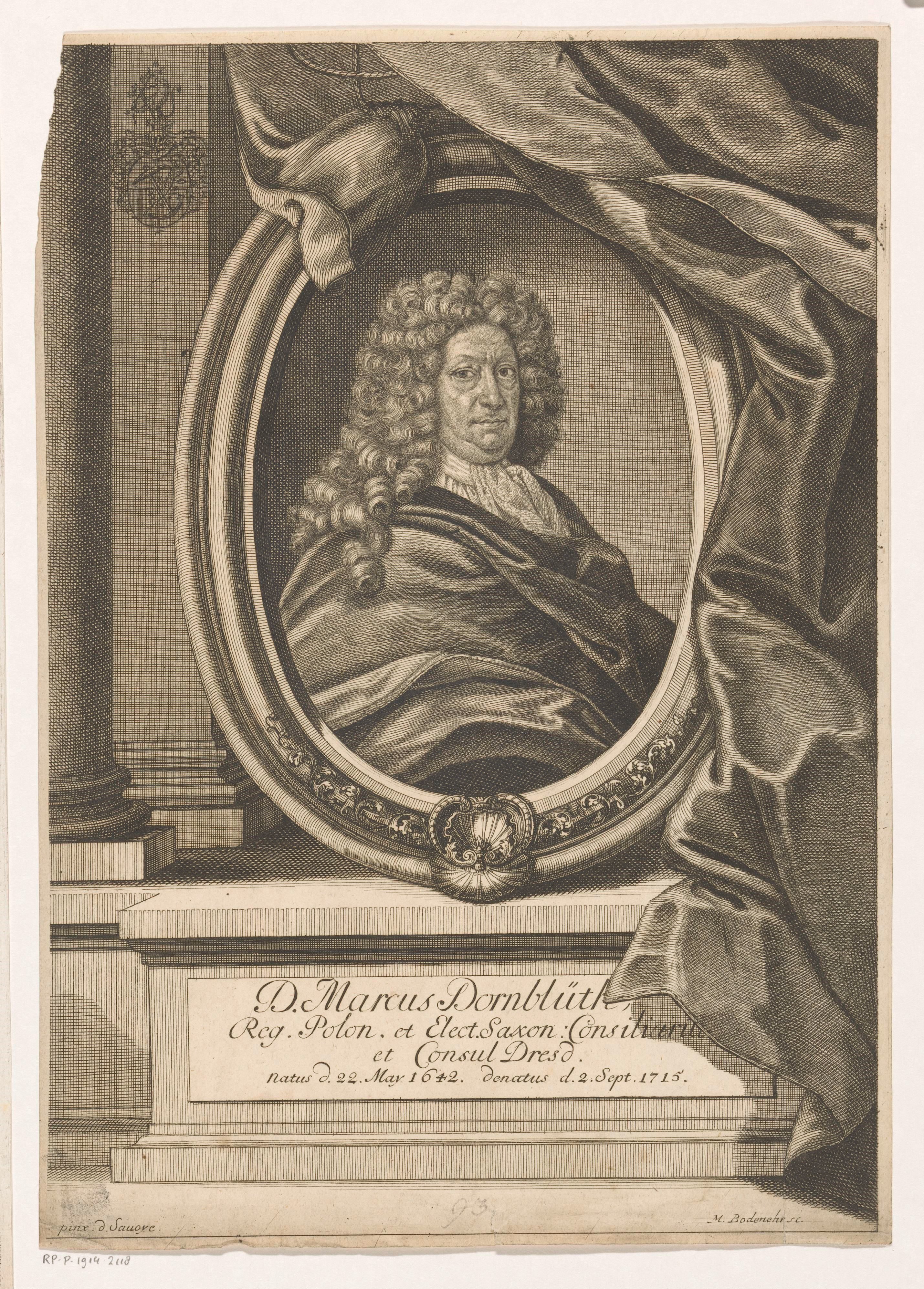 Portret van Marcus Dornblüth