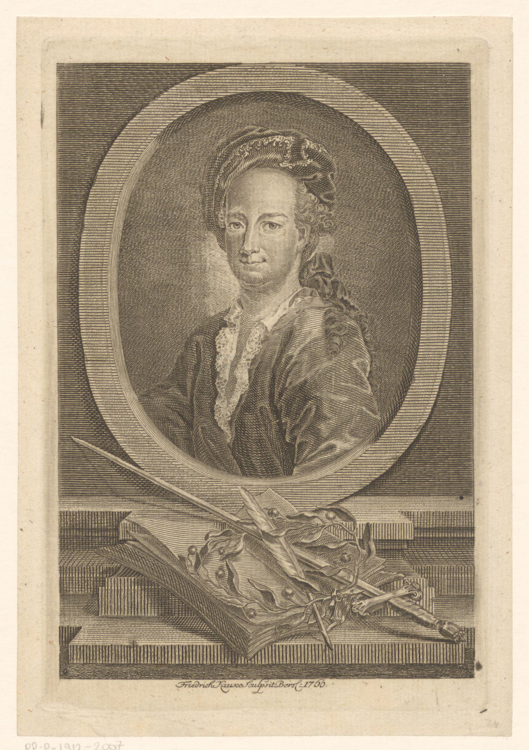 Portret van Ewald Christian von Kleist