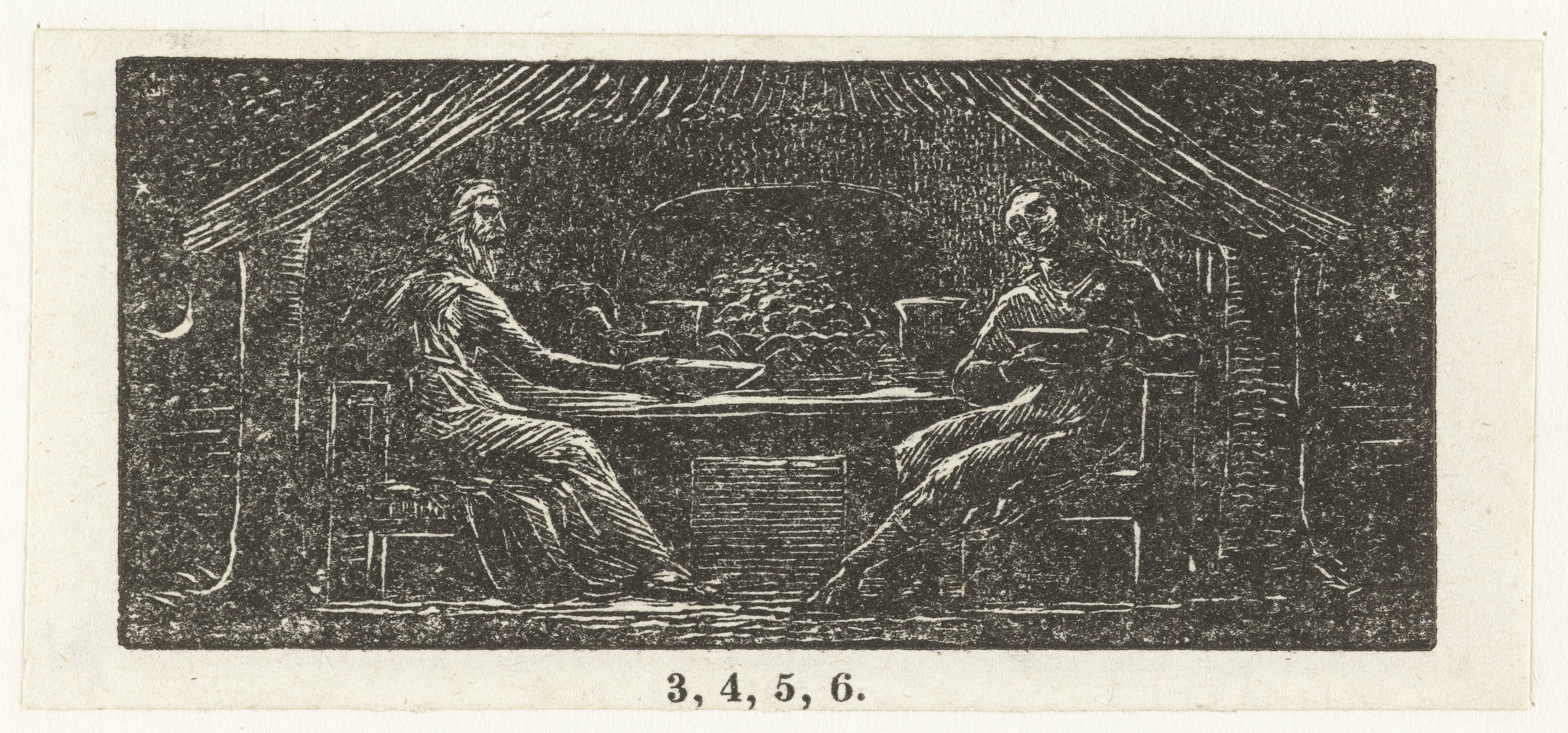 Thenot en Colinet samen aan tafel