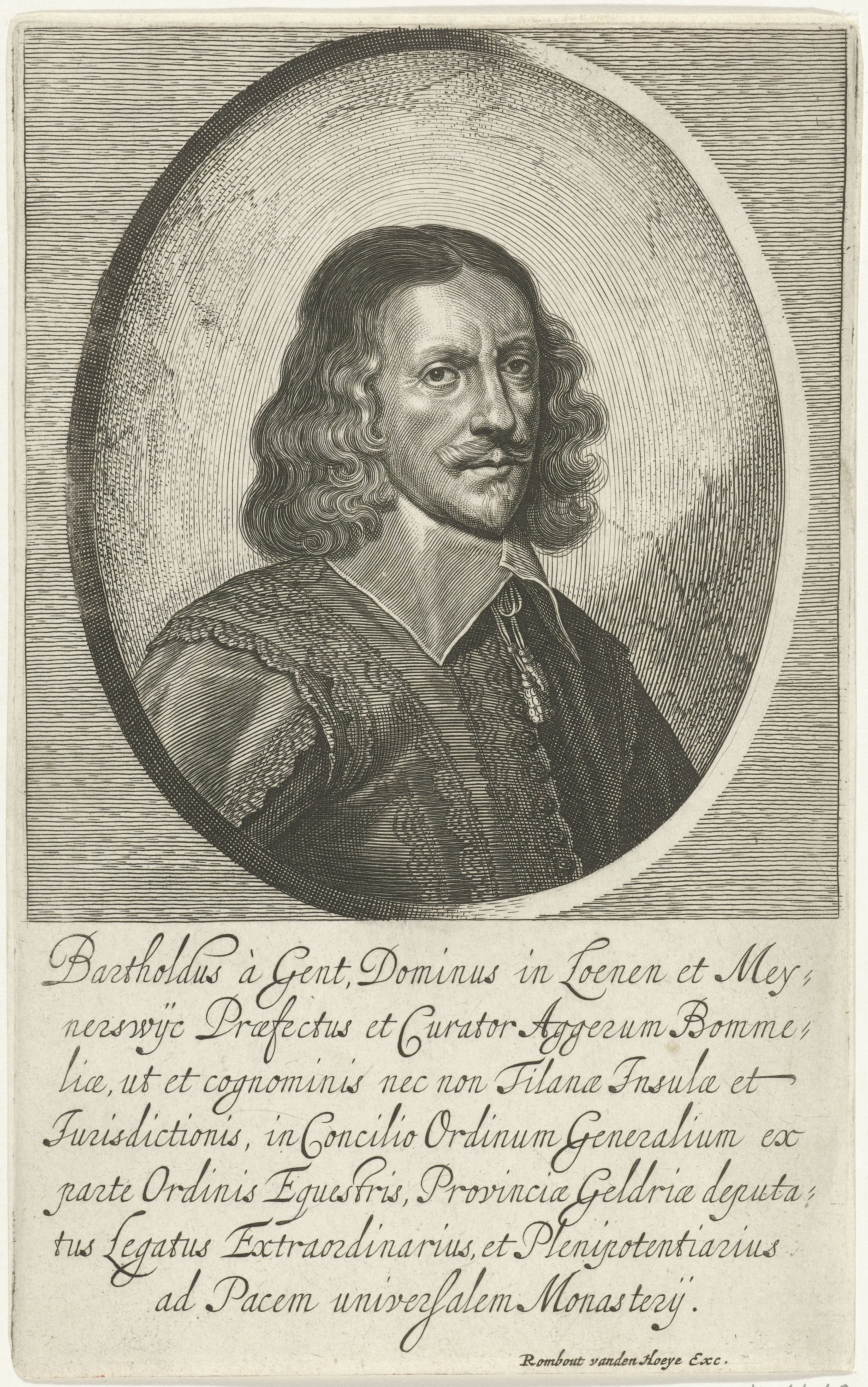 Portret van Barthold van Gent, heer van Meynerswijck