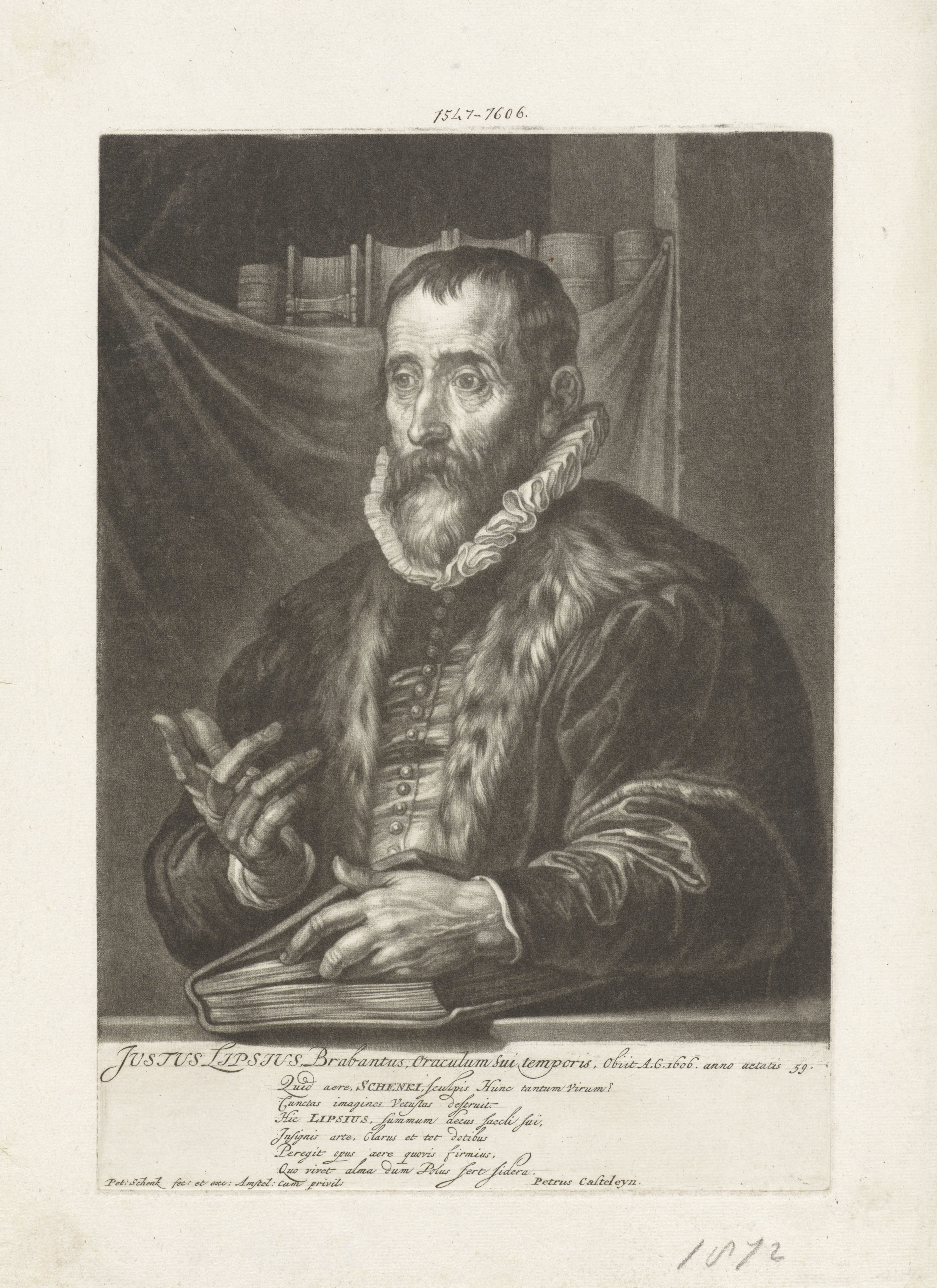 Portret van Justus Lipsius