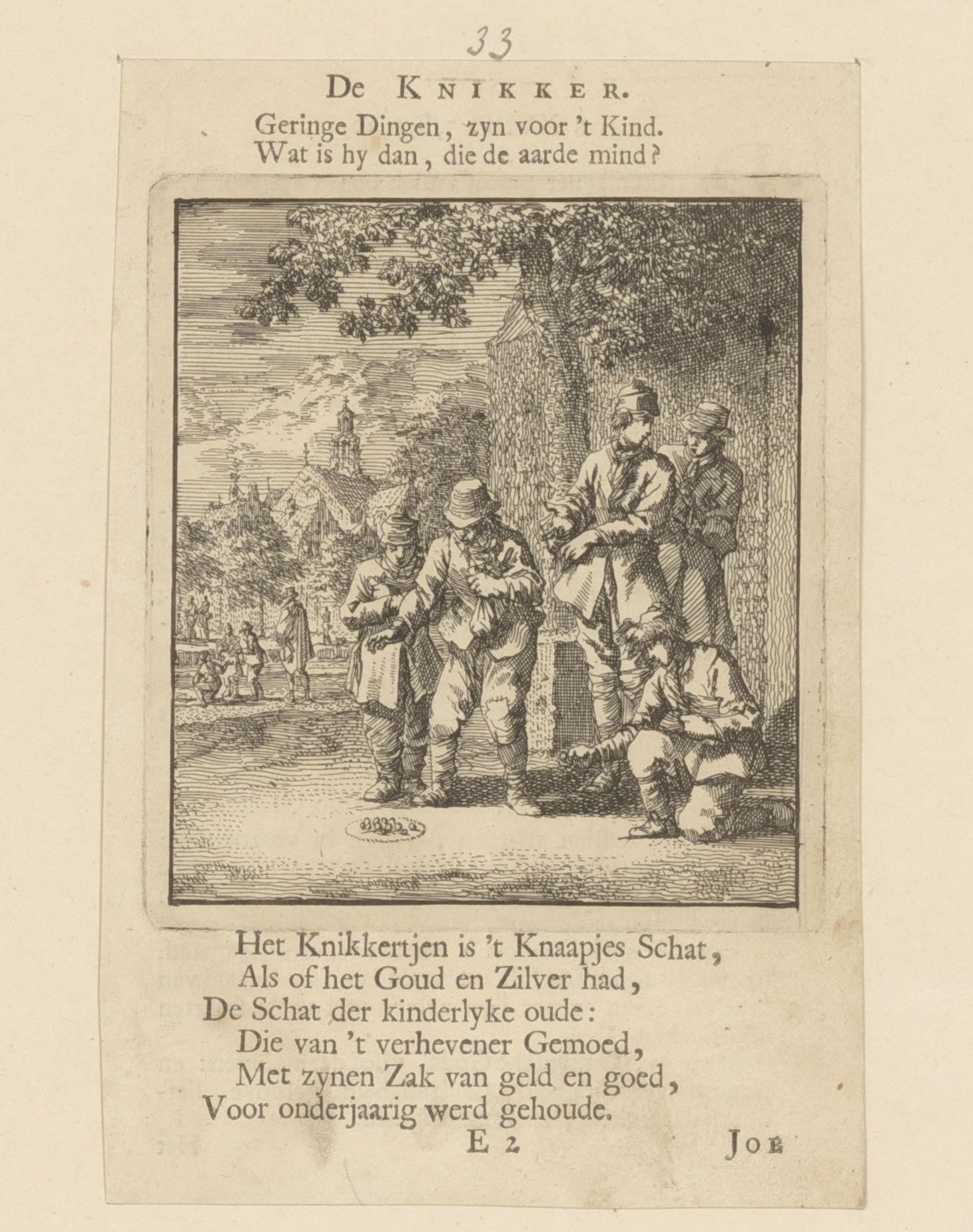Knikkerende kinderen