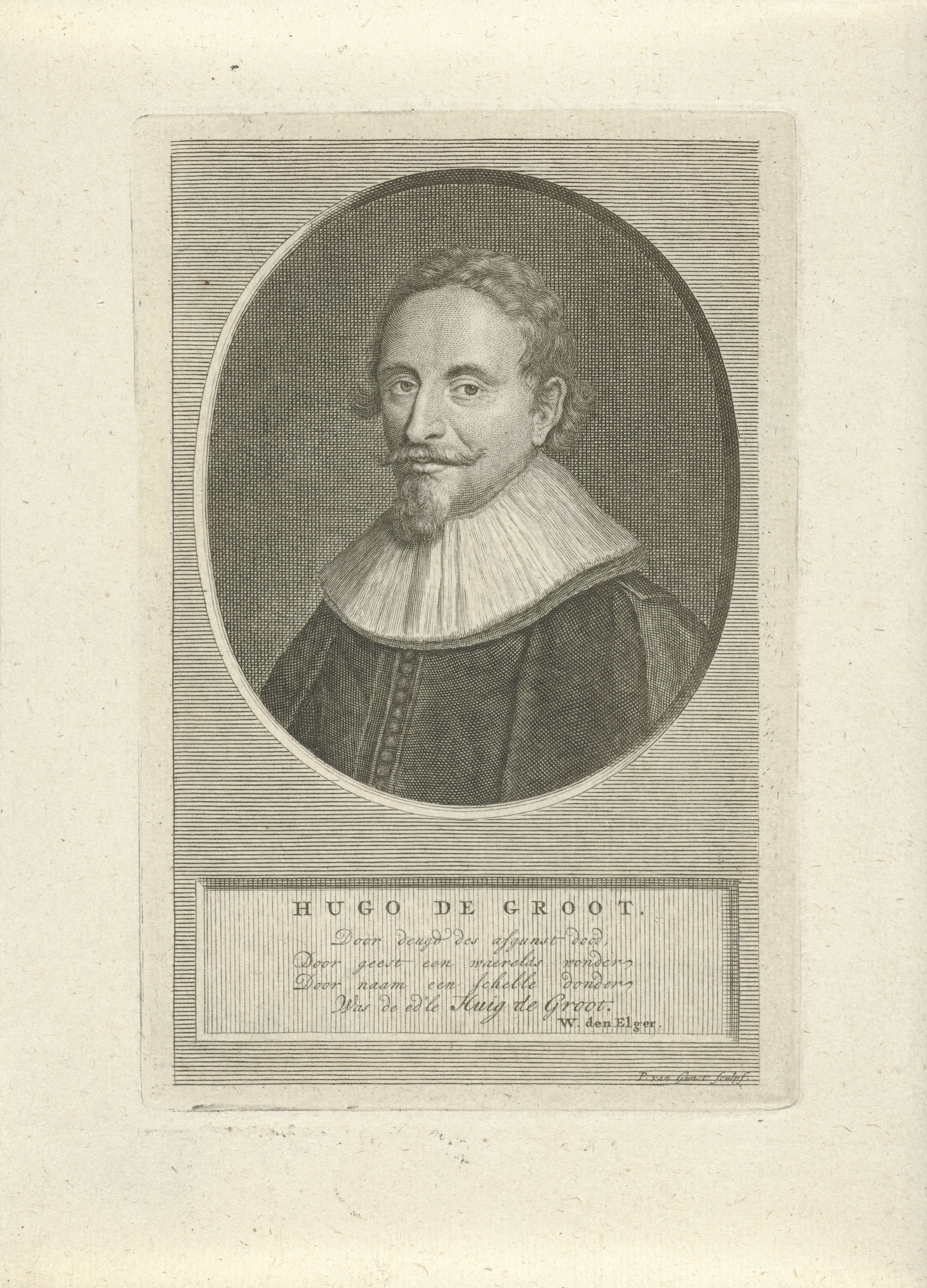 Portret van Hugo de Groot